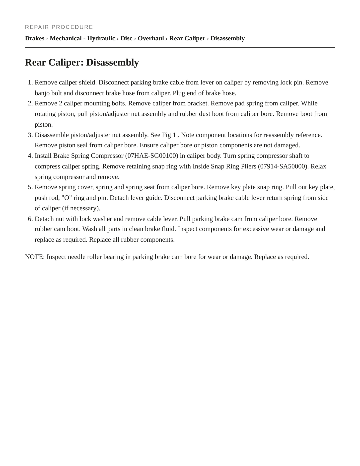 1989 Acura Integra Service and Repair Manual preview page 3