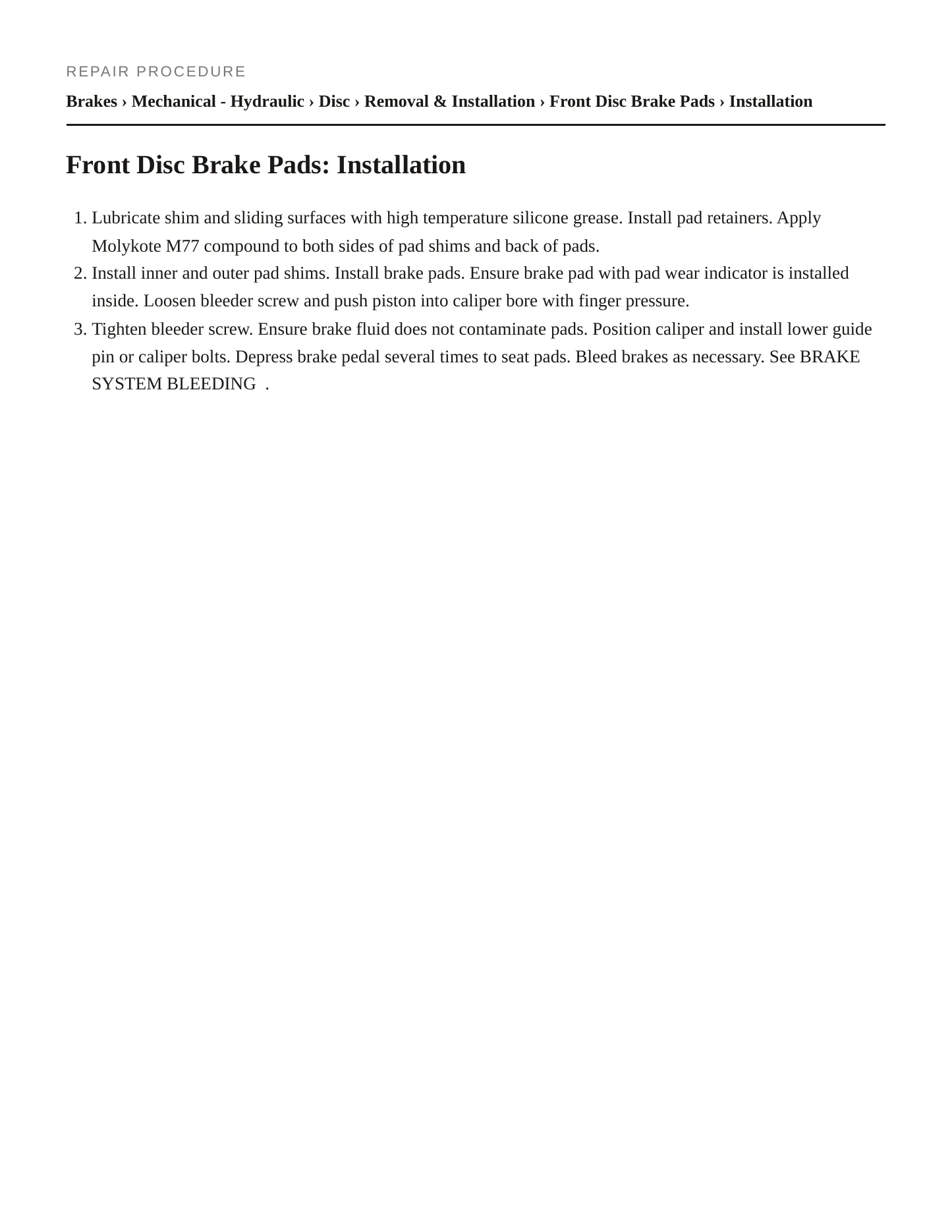 1990 Acura Integra Service and Repair Manual preview page 3