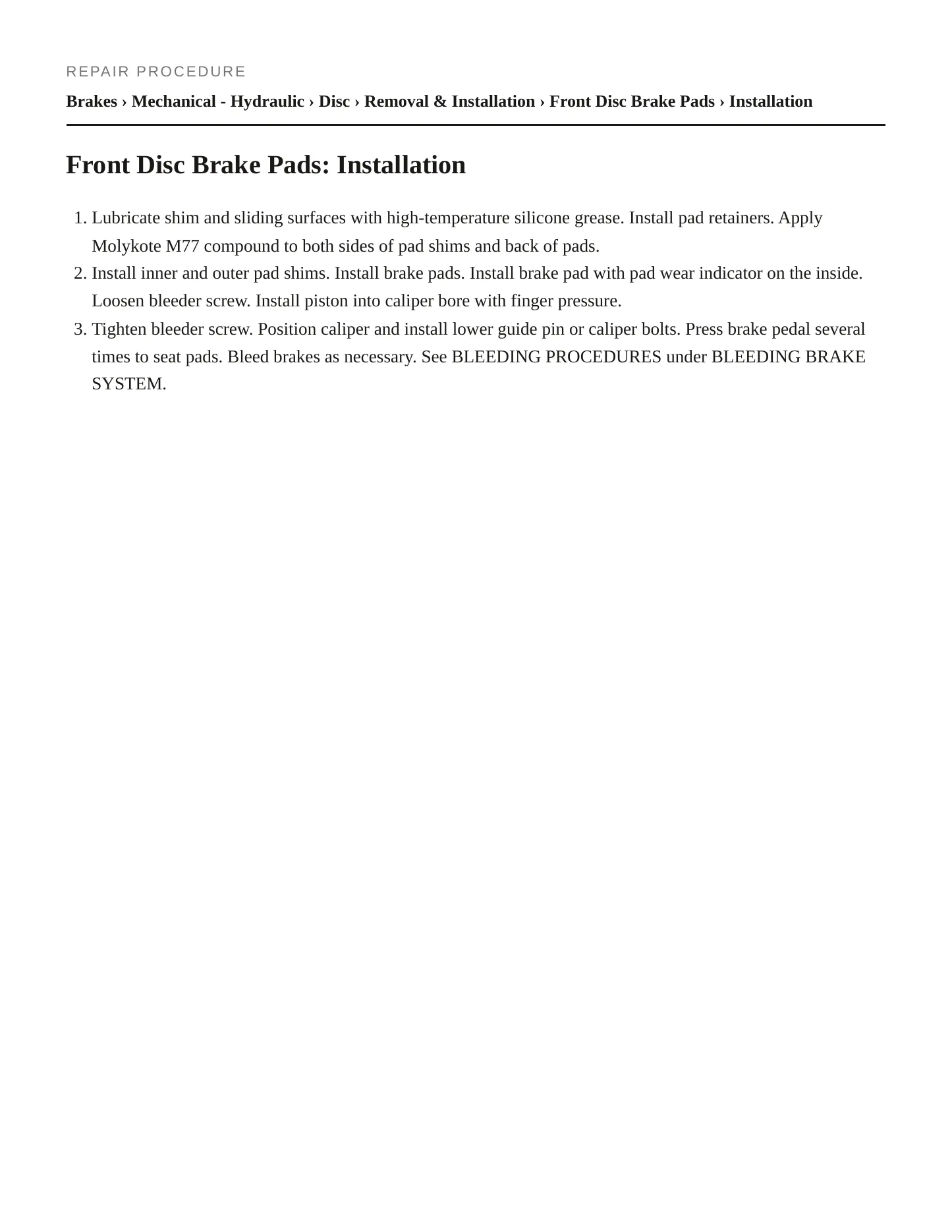 1993 Acura Vigor Service and Repair Manual preview page 3