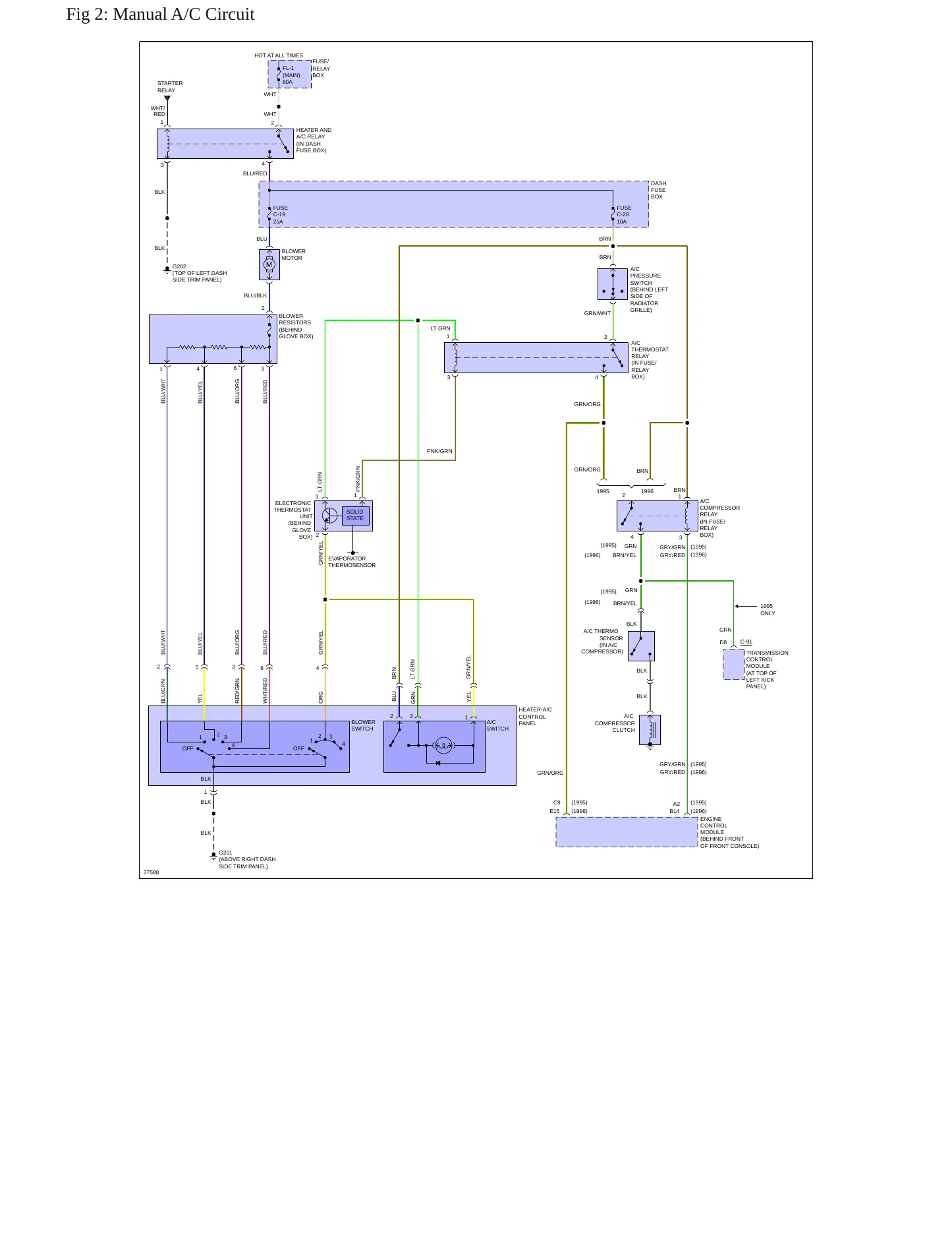 1996 Acura SLX Service and Repair Manual preview page 7