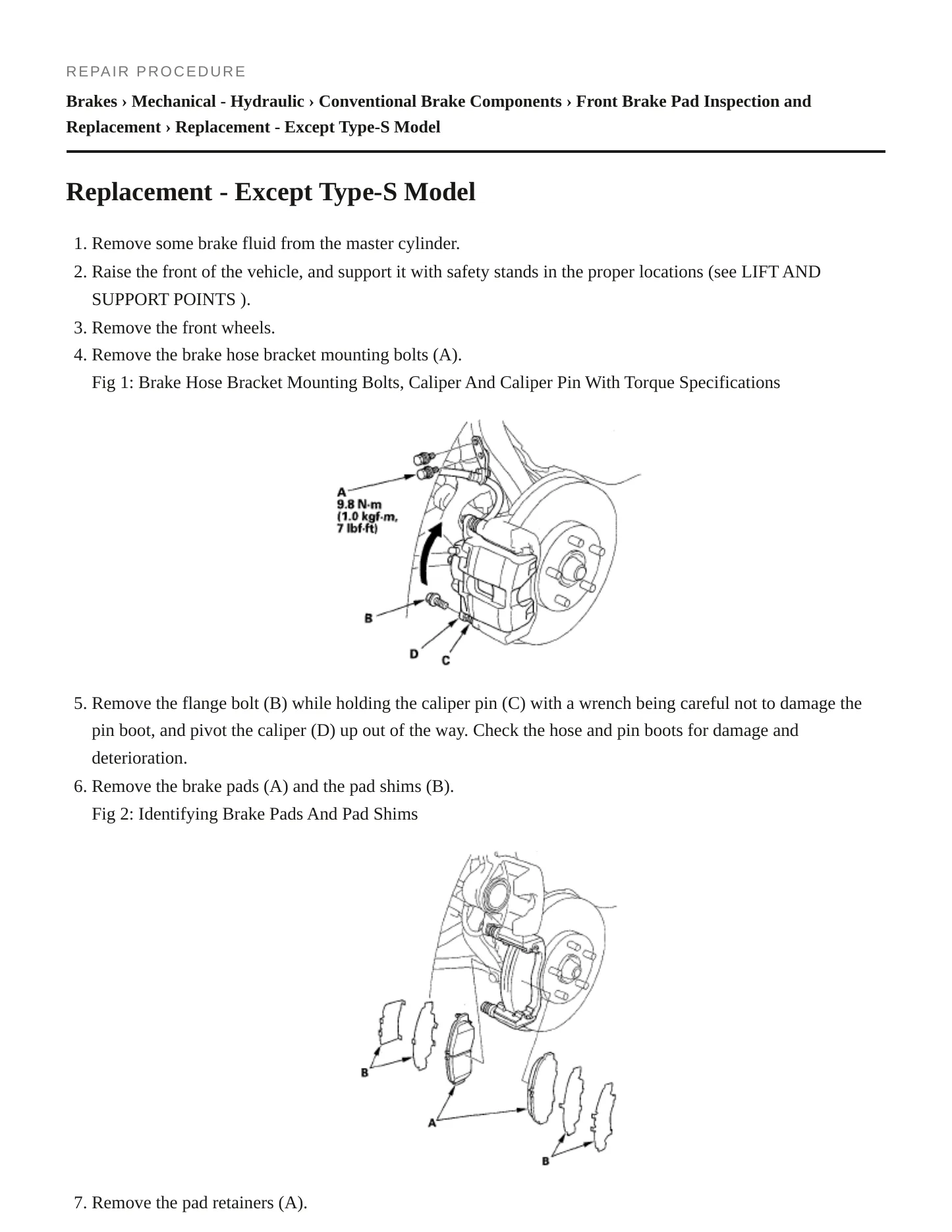 2008 Acura TL Service and Repair Manual preview page 4
