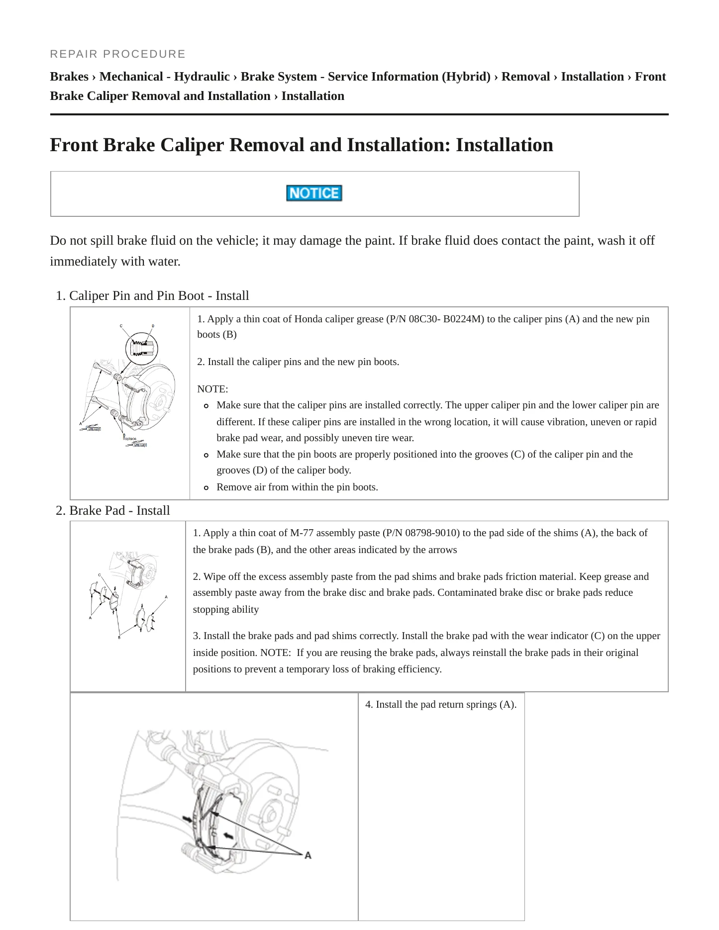 2014 Acura ILX Service and Repair Manual preview page 4