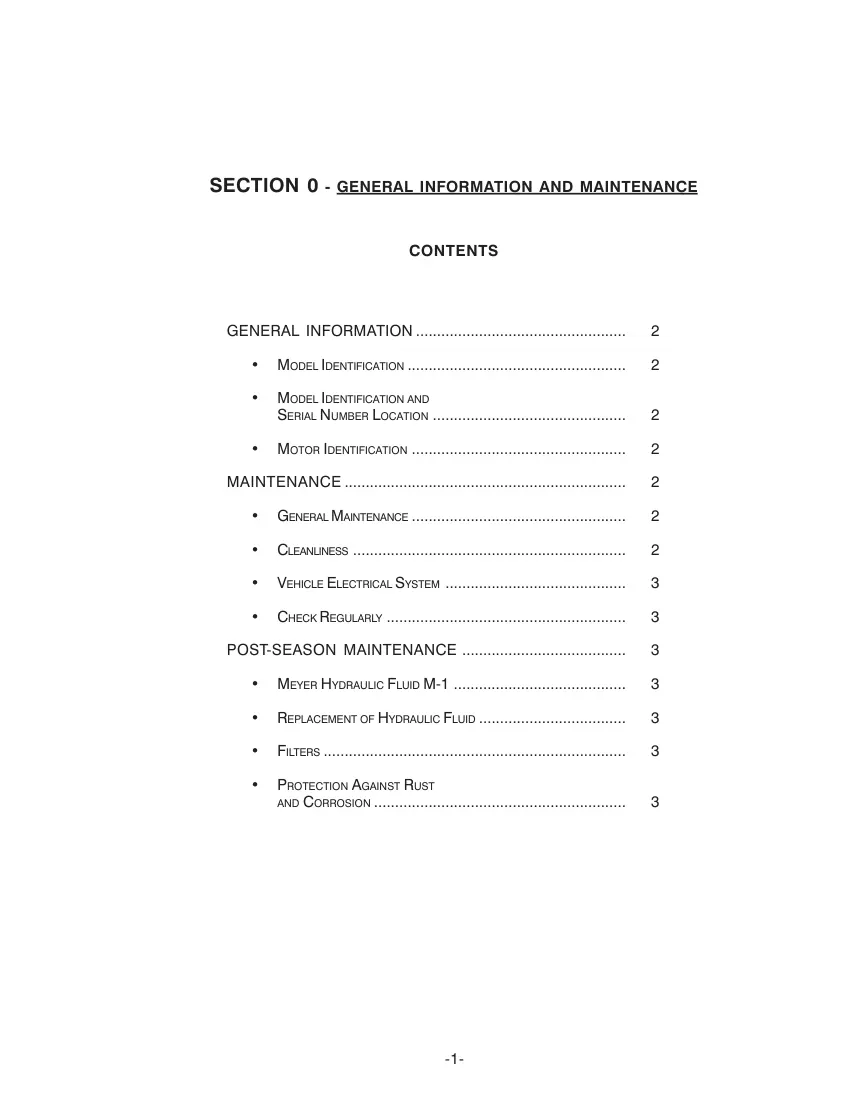 Agricultural Diamond Meyer Western UniMount Snow Plow Snowplow Machine Operator's Manual preview page 3