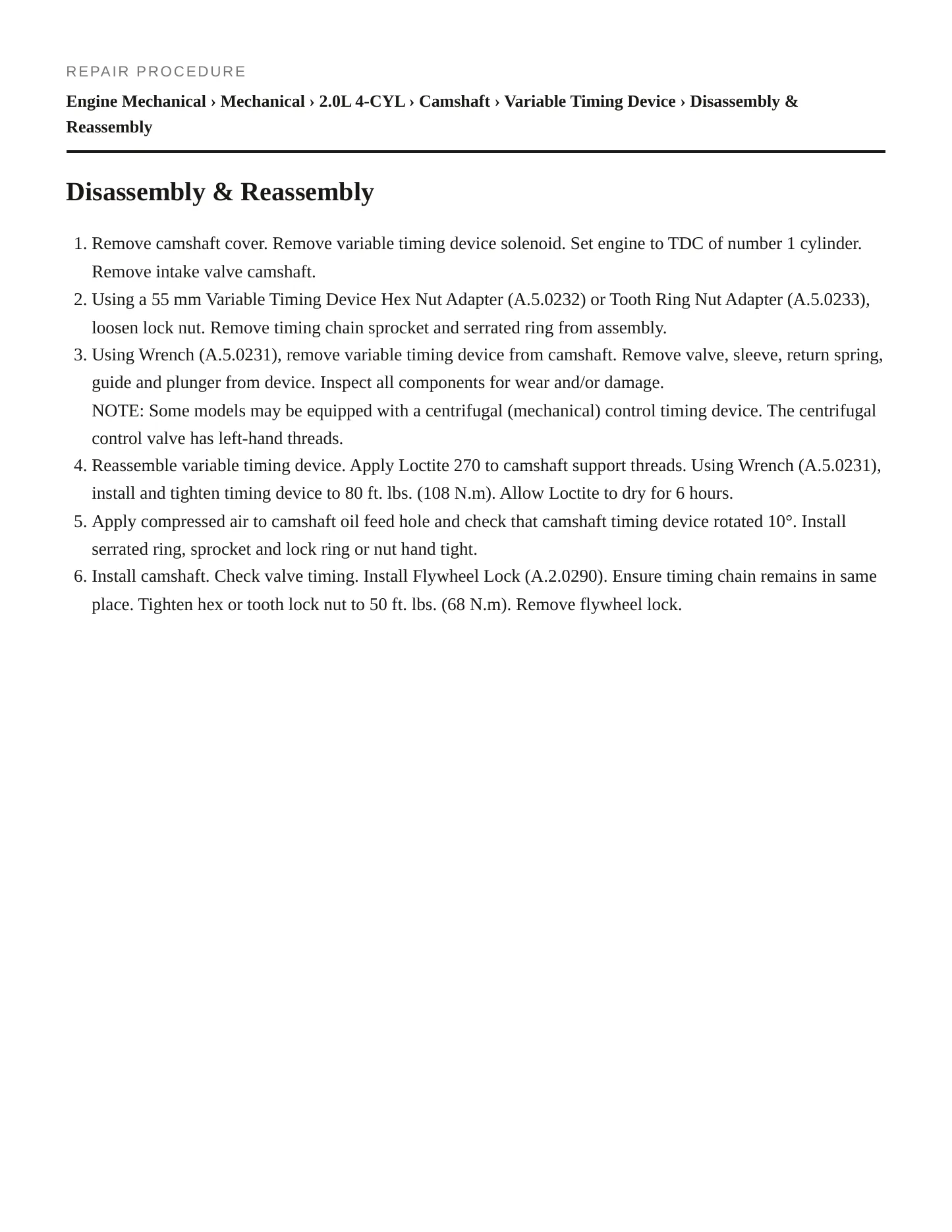 1985 Alfa Romeo Spider Service and Repair Manual preview page 3