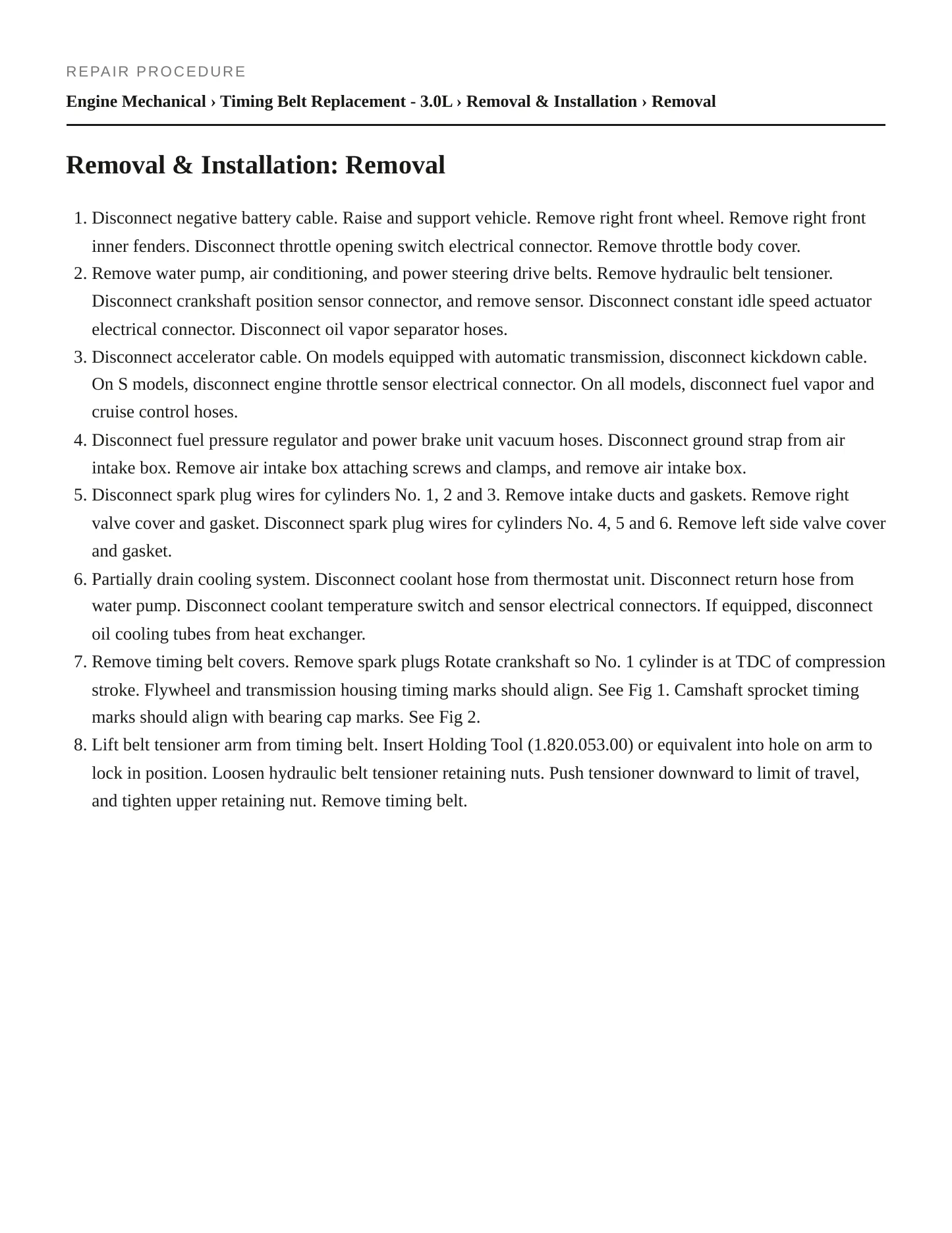 1992 Alfa Romeo 164 service manual page 2