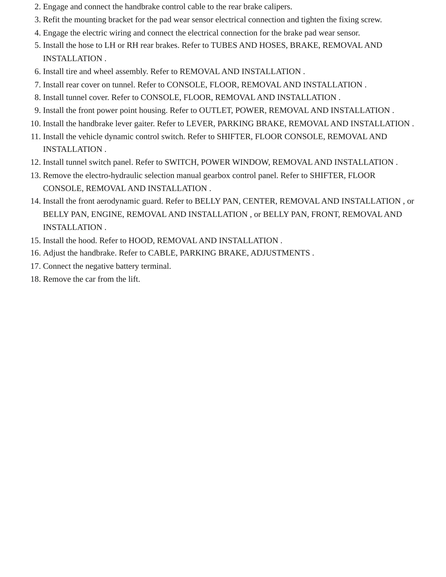 2015 Alfa Romeo 4C Service and Repair Manual preview page 6