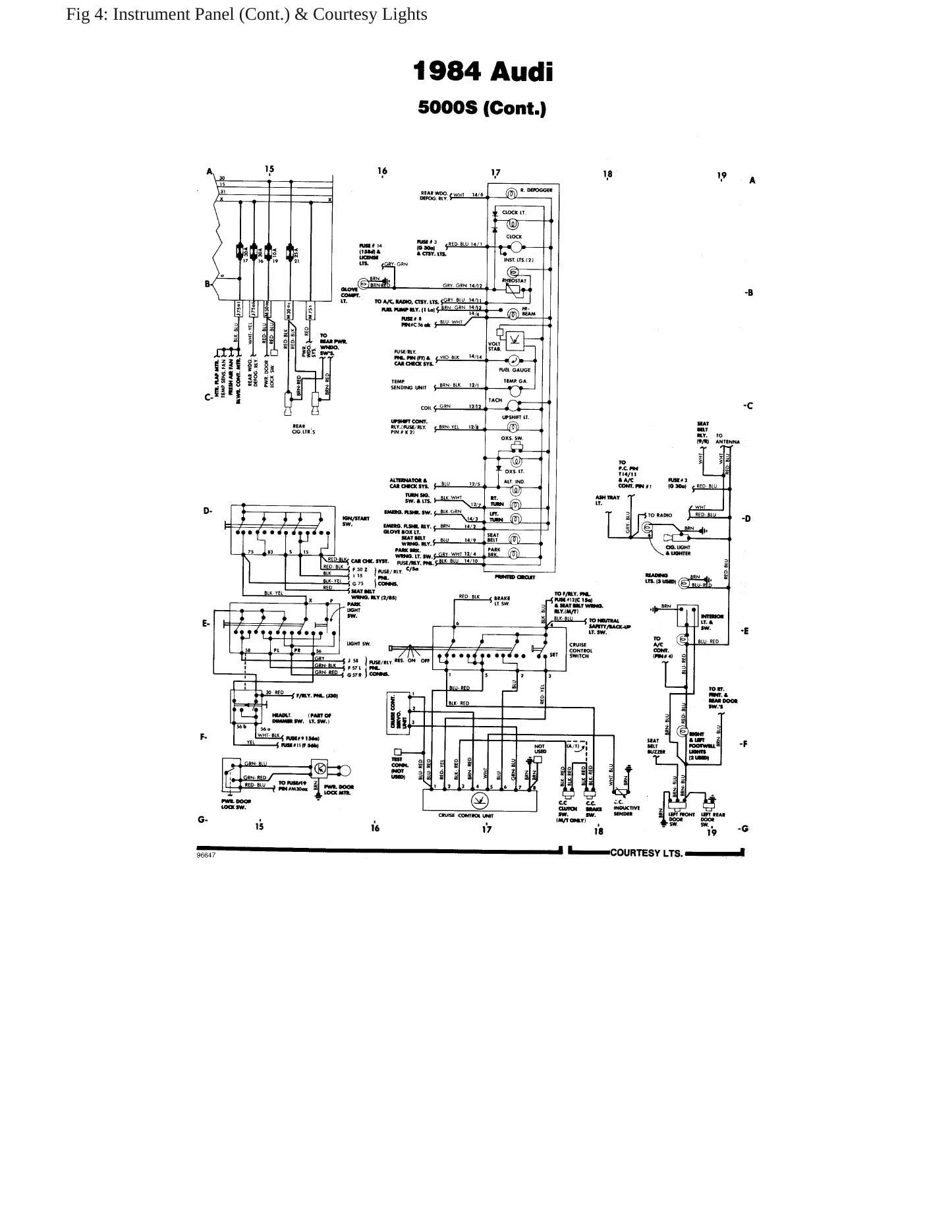 1984 Audi 5000 Service and Repair Manual preview page 7