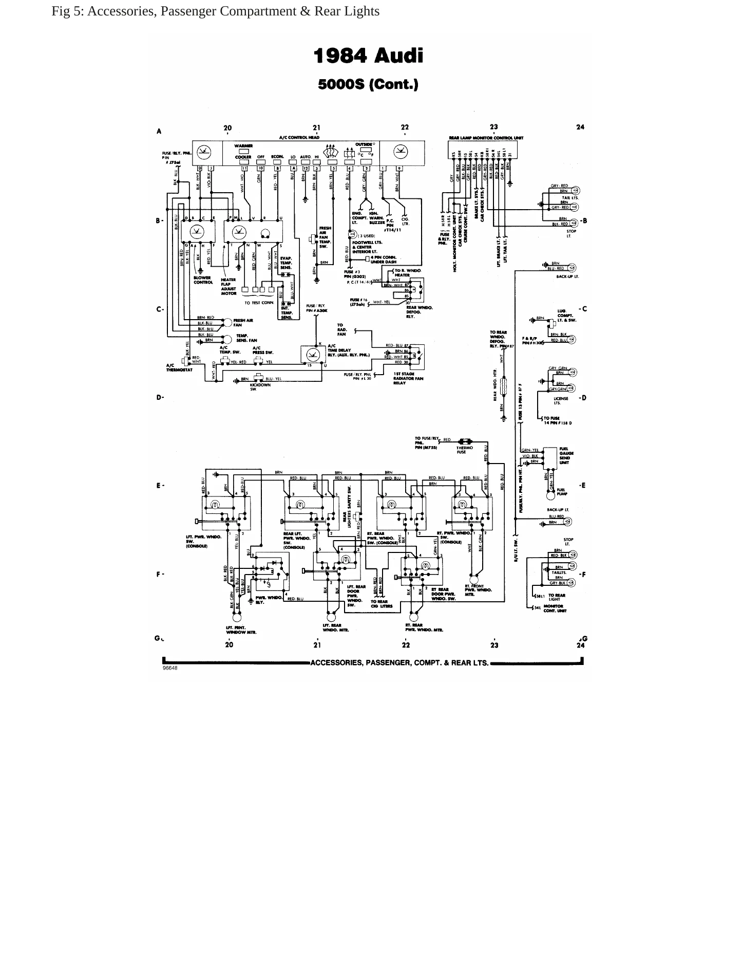 1984 Audi 5000 Service and Repair Manual preview page 8