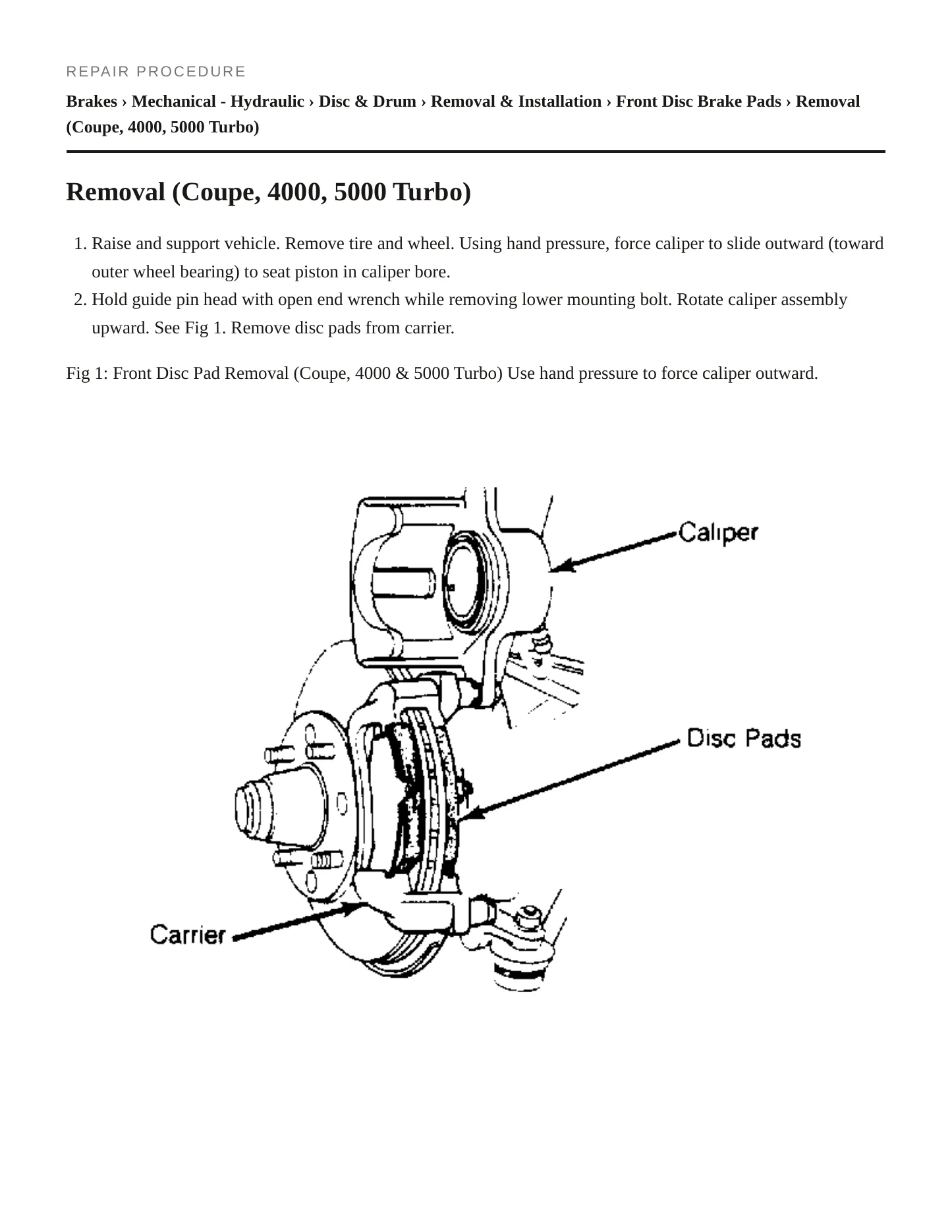 1984 Audi Coupe Service and Repair Manual preview page 3