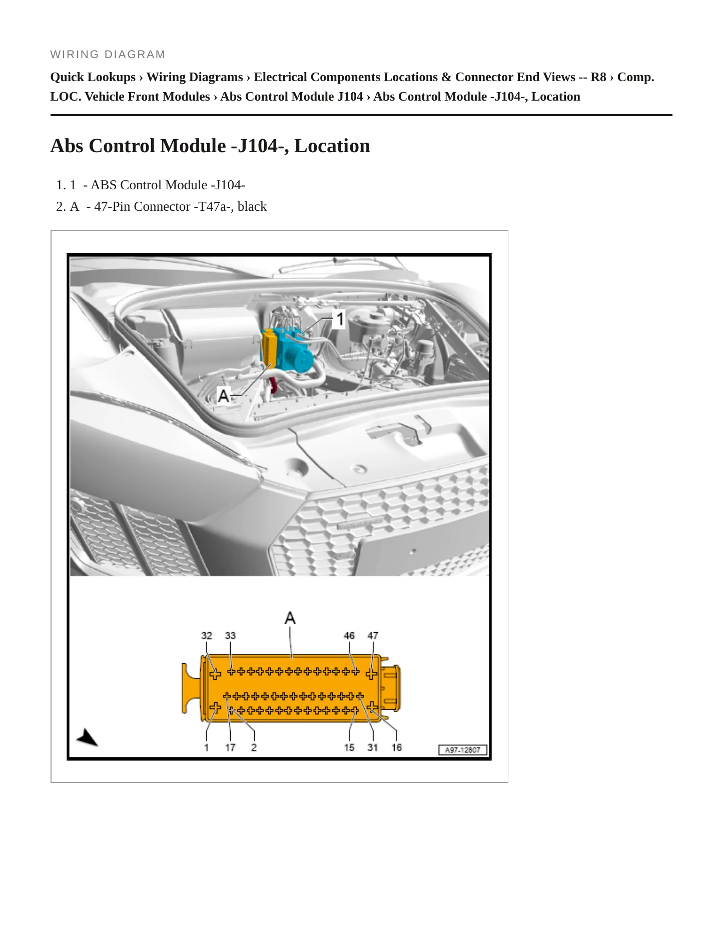 2017 Audi R8 Service and Repair Manual preview page 6