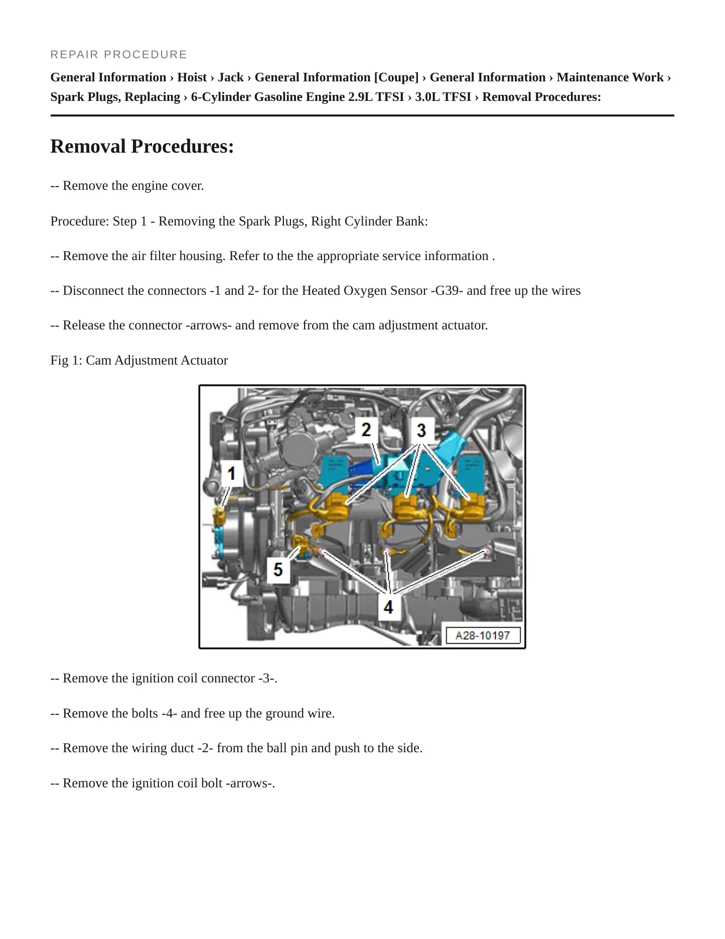 2019 Audi A5 Quattro Service and Repair Manual preview page 5