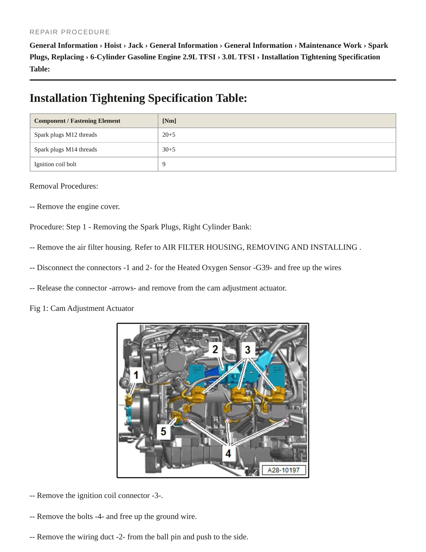 2020 Audi A5 Sportback Service and Repair Manual preview page 5