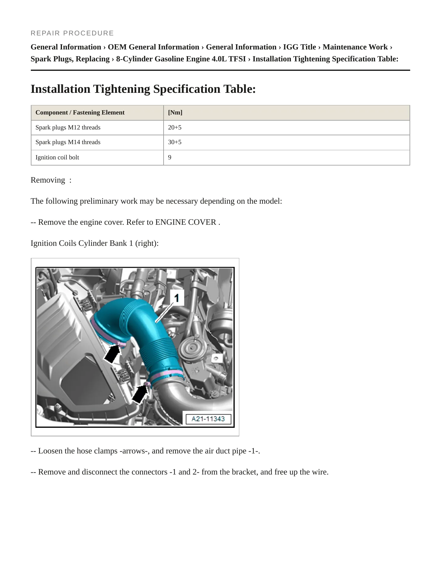 2024 Audi RS Q8 Service and Repair Manual preview page 4