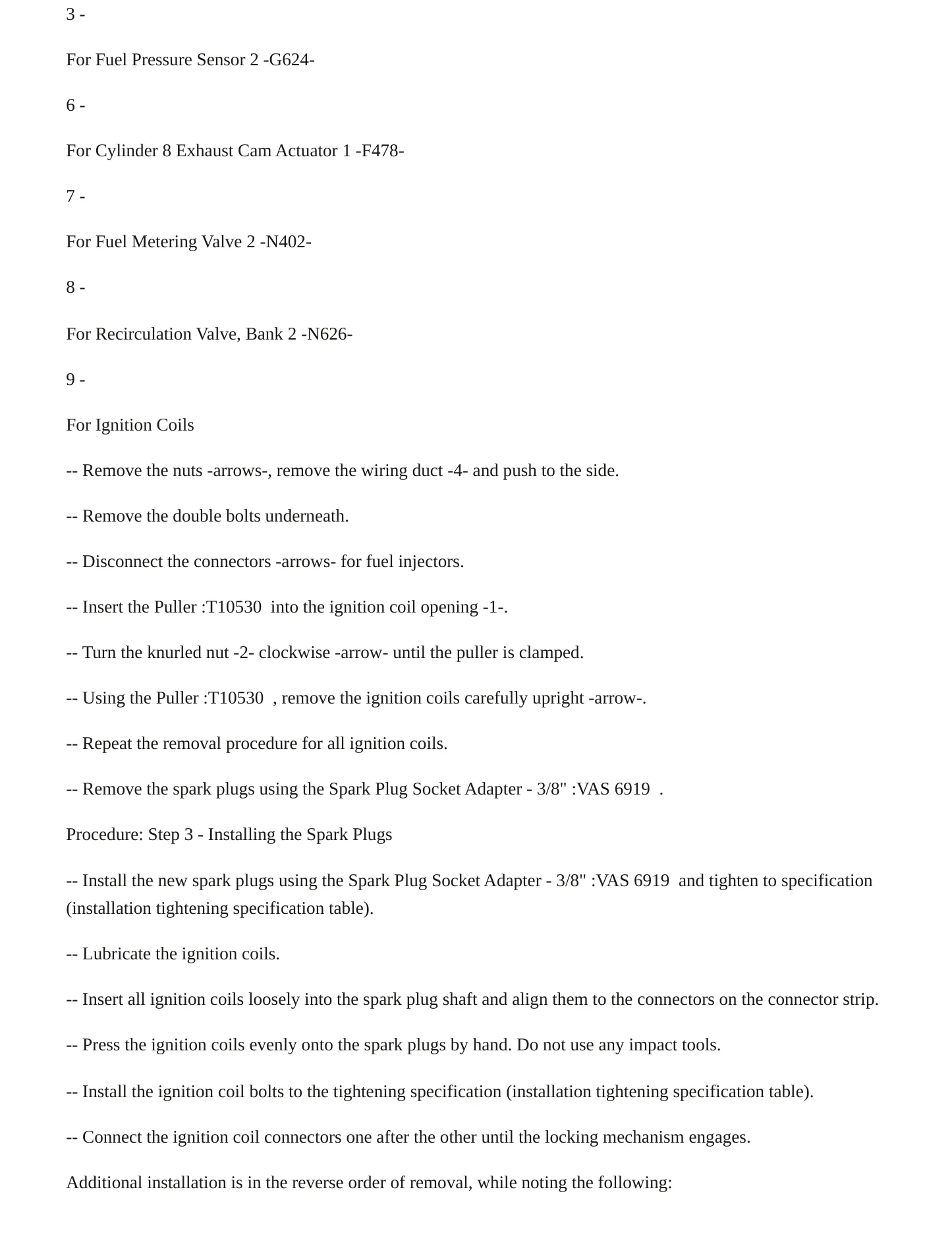 2024 Audi SQ8 Service and Repair Manual preview page 9