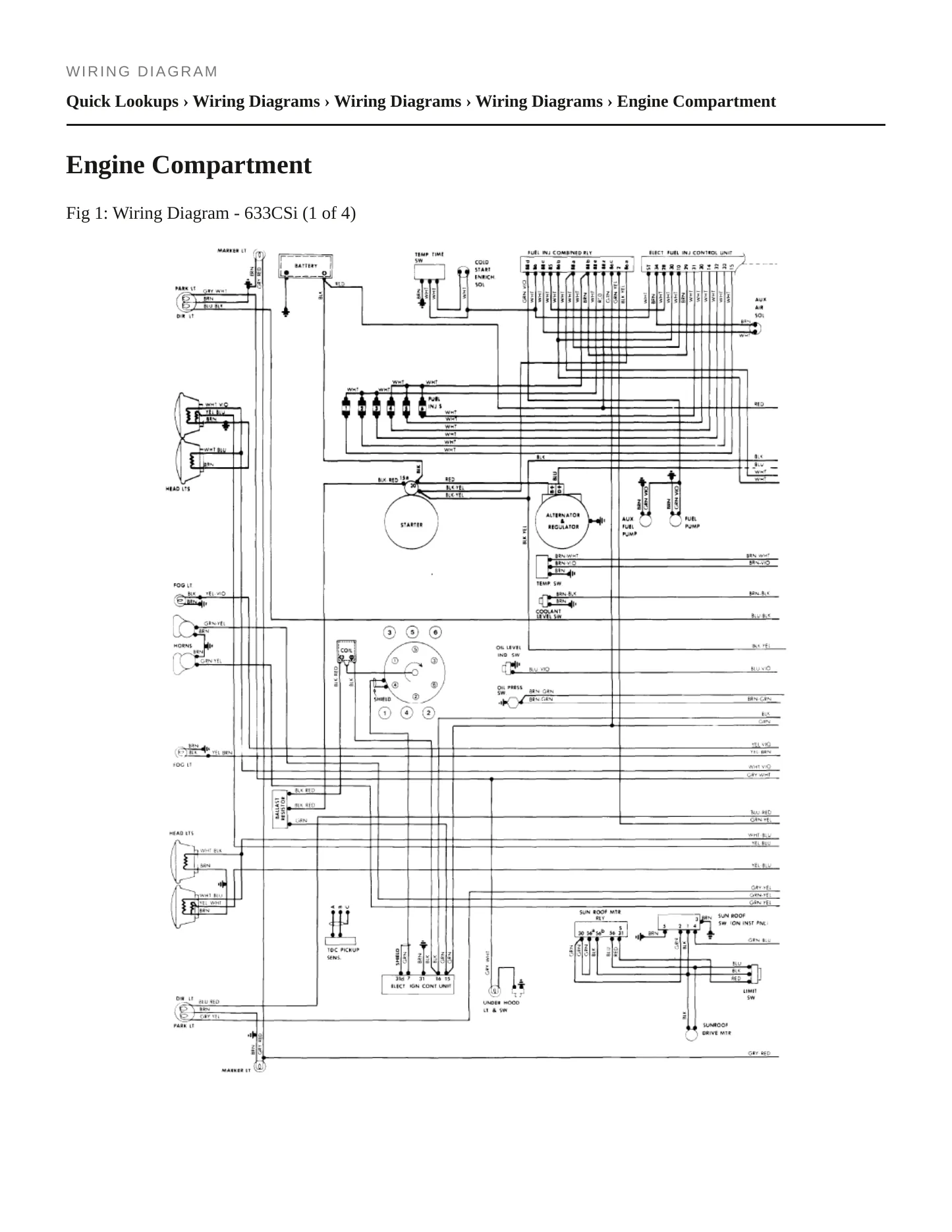 1982 BMW 633CSi Service and Repair Manual preview page 6