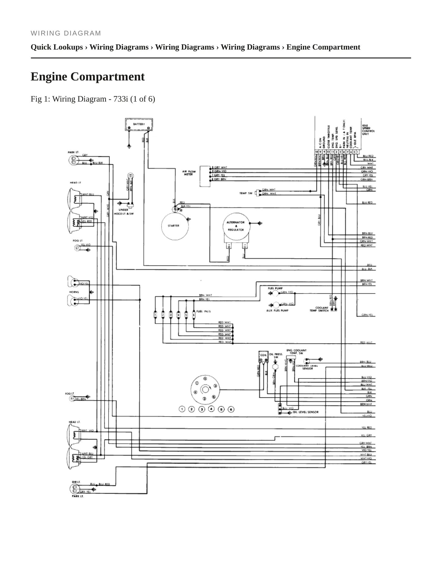 1982 BMW 733i Service and Repair Manual preview page 6