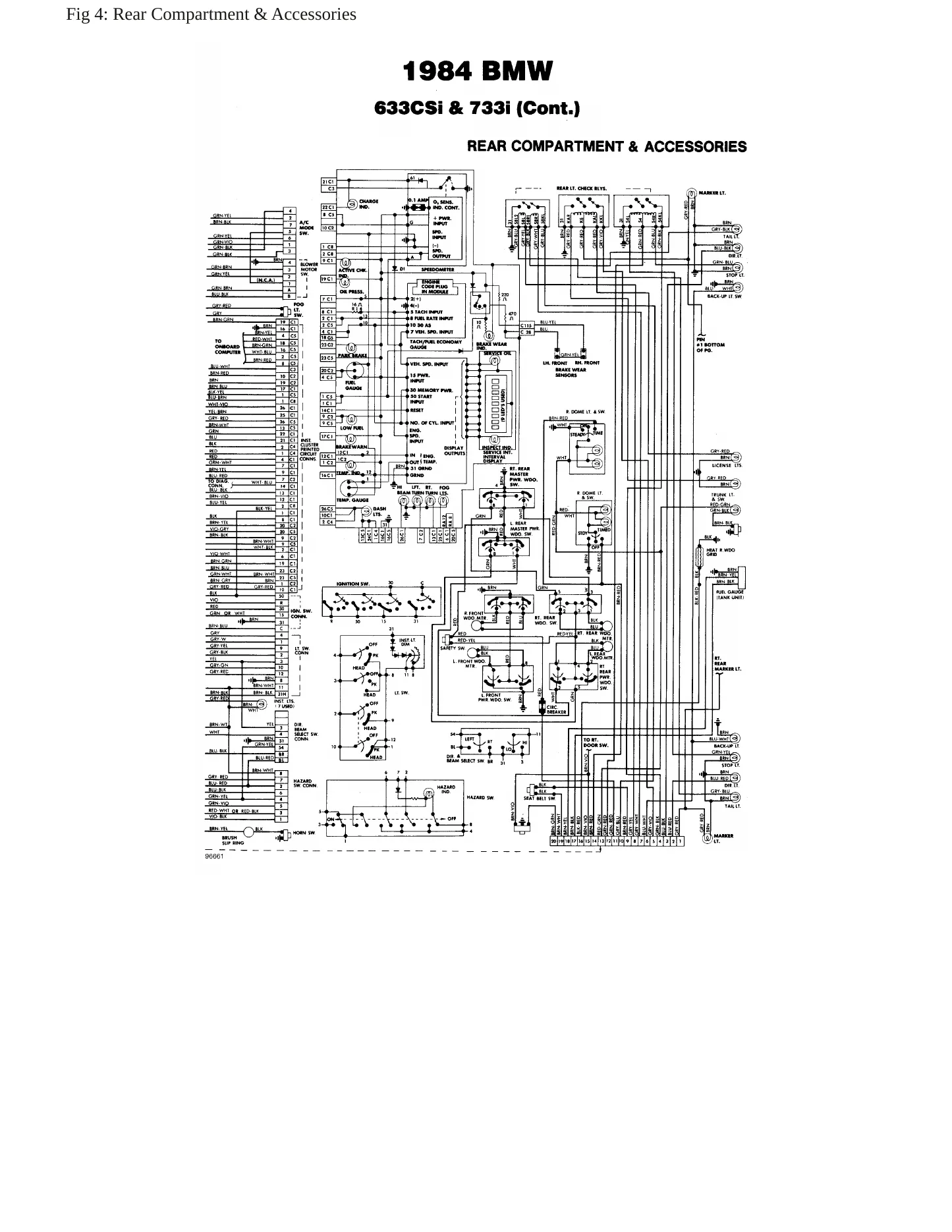 1984 BMW 733i Service and Repair Manual preview page 7