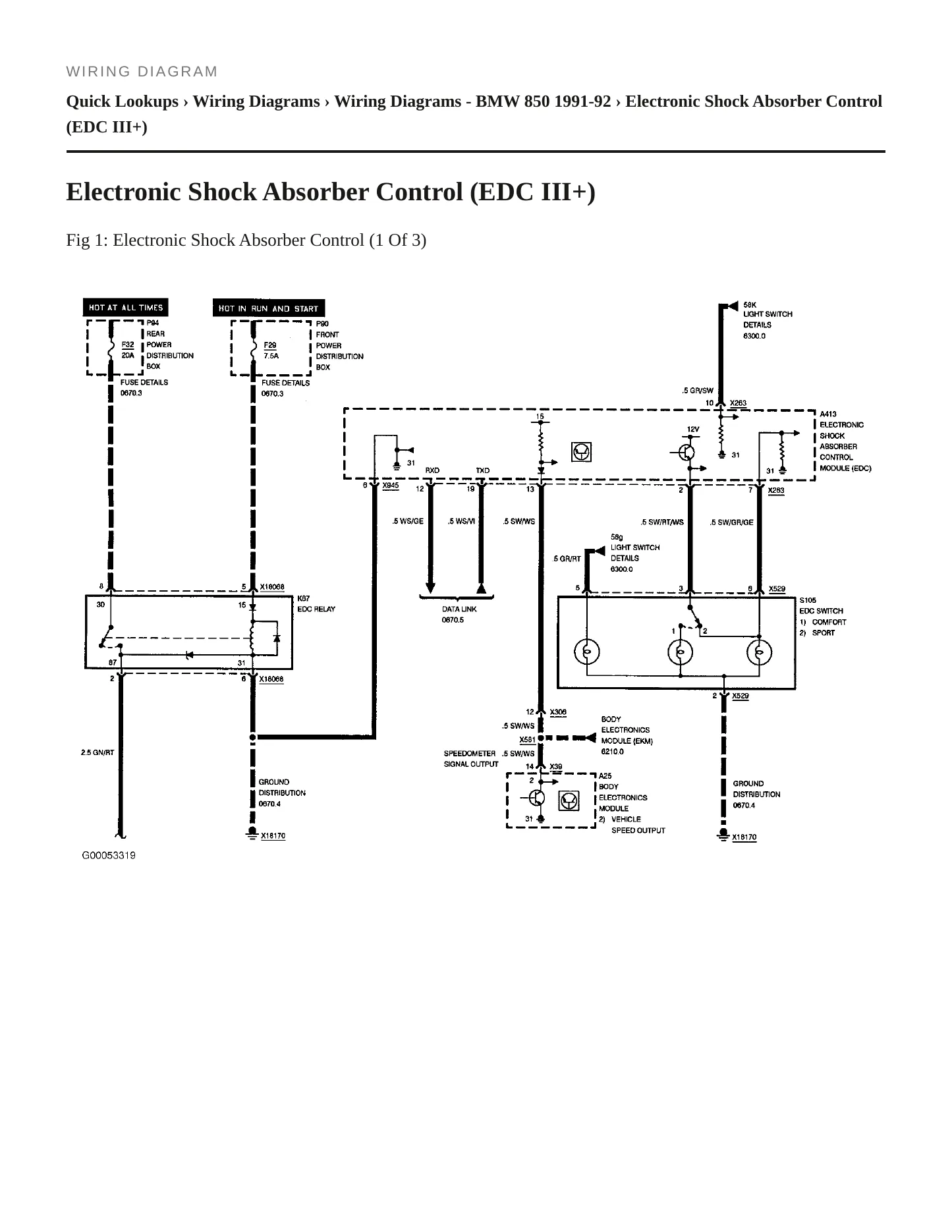 1991 BMW 850i Service and Repair Manual preview page 9