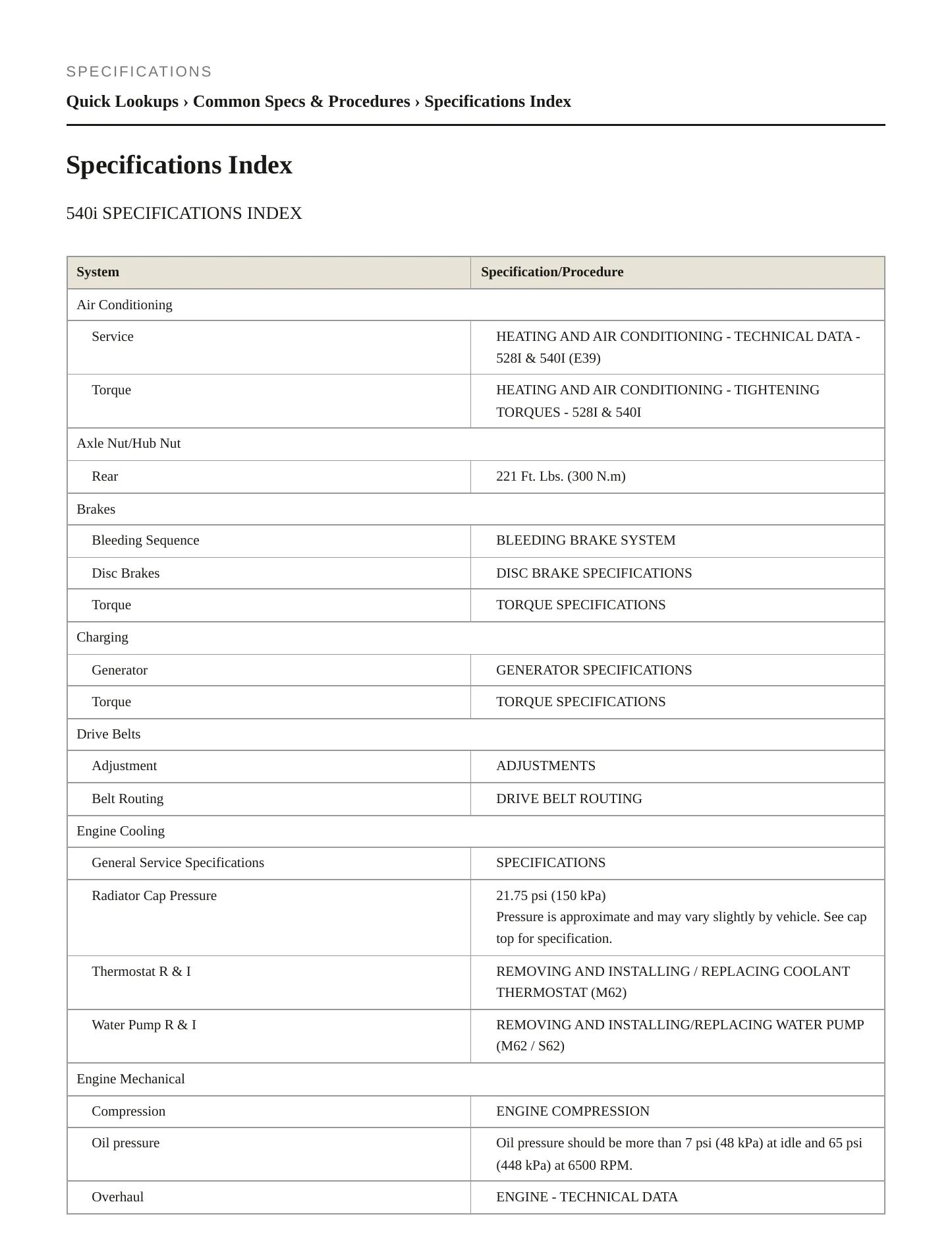 2002 BMW 540i Service and Repair Manual preview page 2