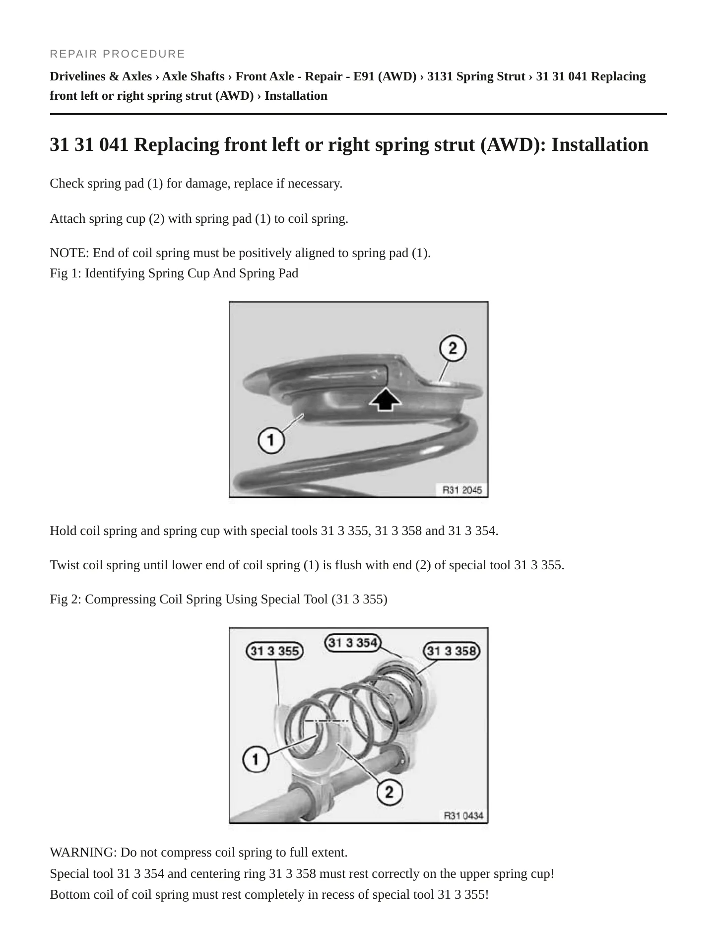 2008 BMW 328xi Service and Repair Manual preview page 4