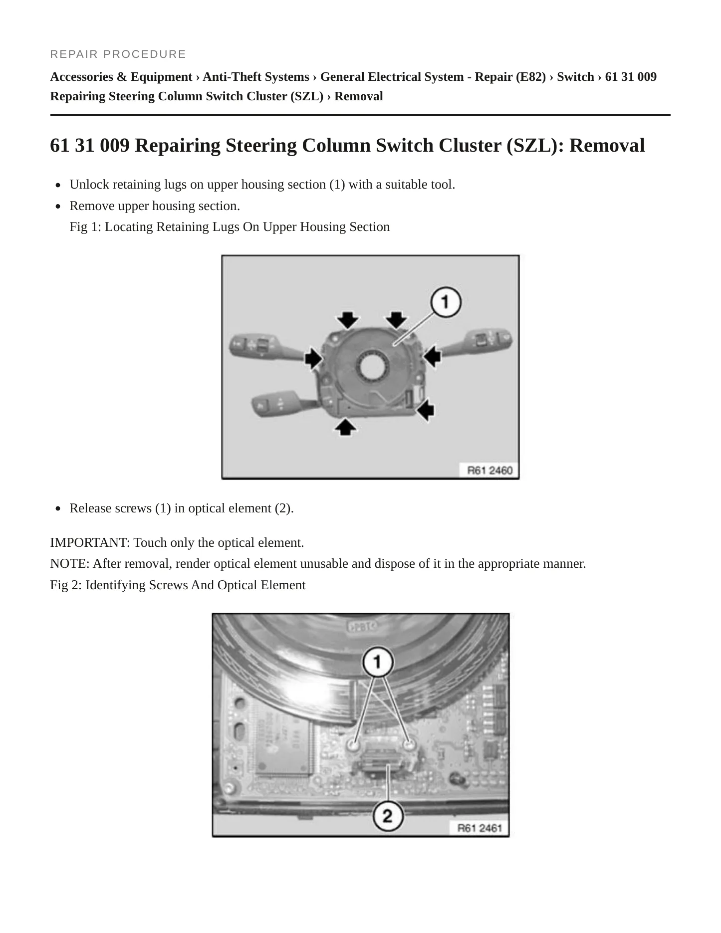 2009 BMW 128i Service and Repair Manual preview page 4
