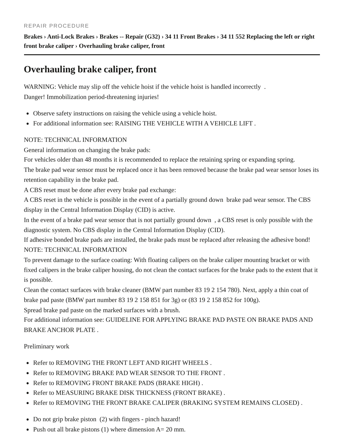 2018 BMW 640i xDrive Gran Turismo Service and Repair Manual preview page 4
