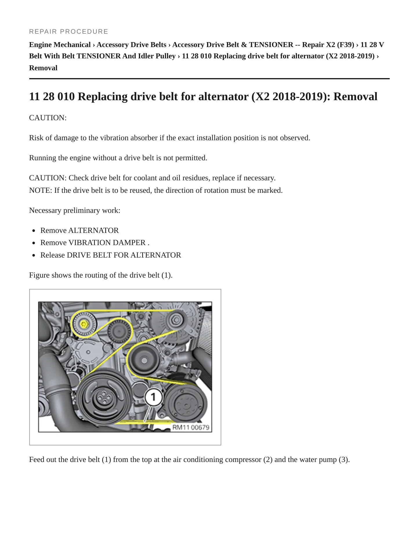 2019 BMW X2 Service and Repair Manual preview page 4