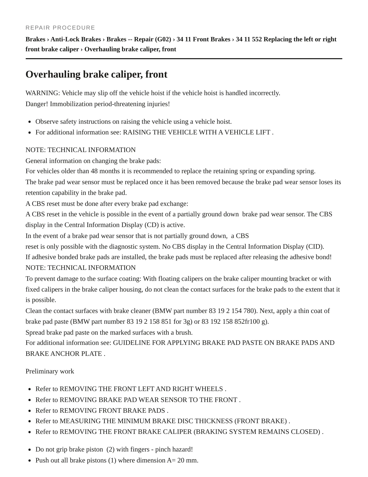 2019 BMW X4 Service and Repair Manual preview page 5