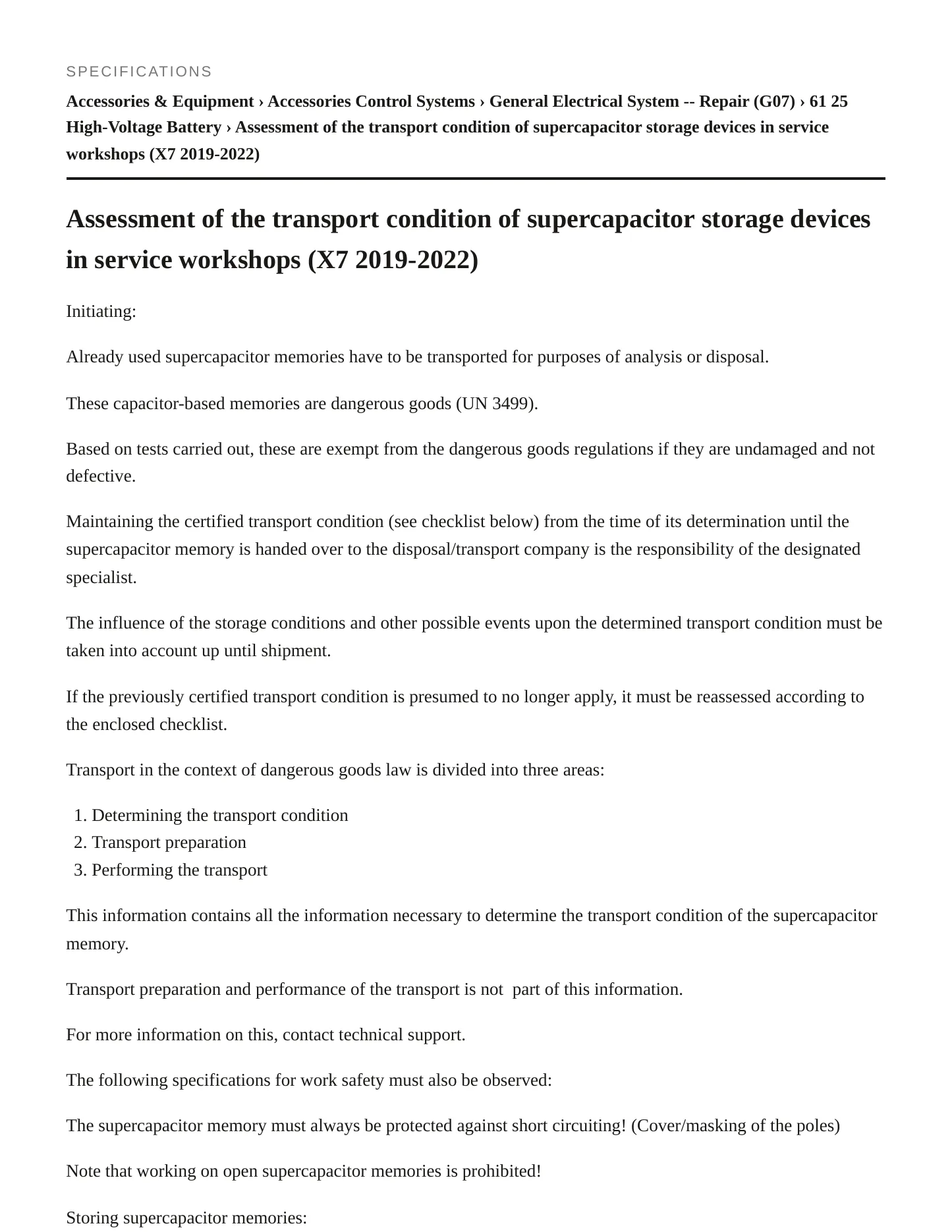 2019 BMW X7 Service and Repair Manual preview page 2