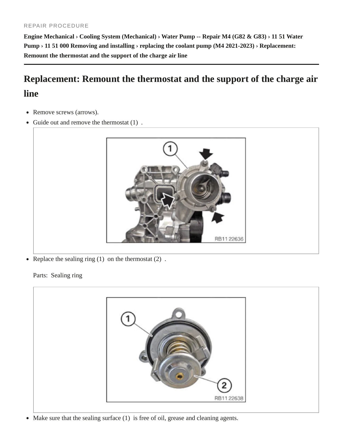 2022 BMW M4 Service and Repair Manual preview page 4