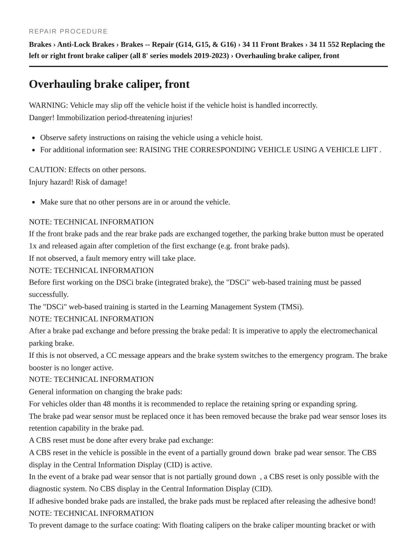 2023 BMW 840i Service and Repair Manual preview page 5
