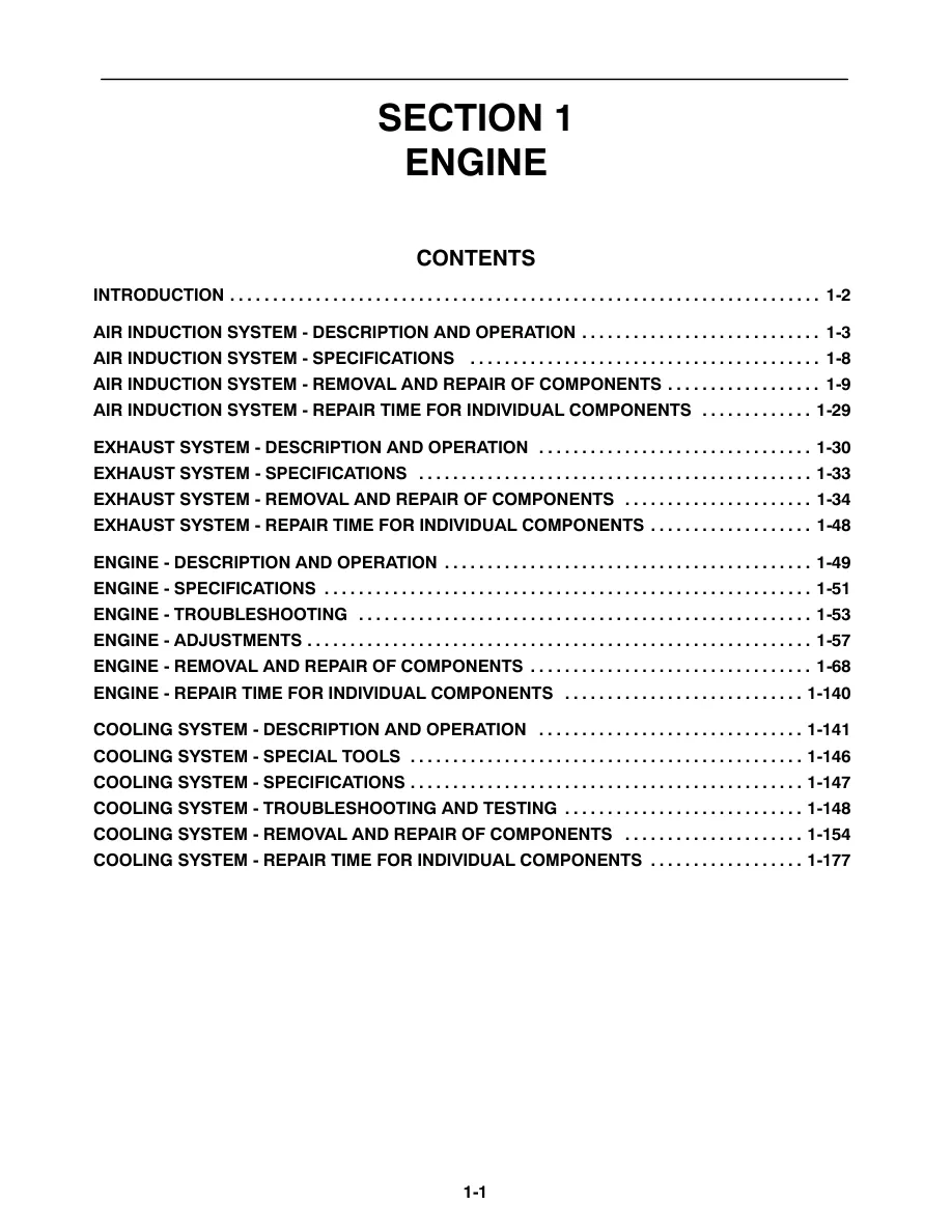 Buhler Versatile 2290 tractor Service & Repair Manual preview page 3