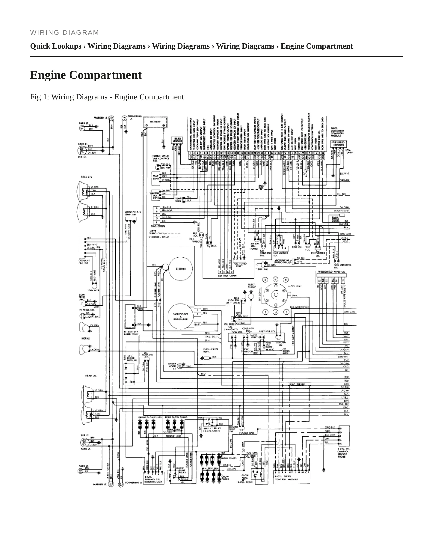 1982 Buick Estate Wagon Service and Repair Manual preview page 7