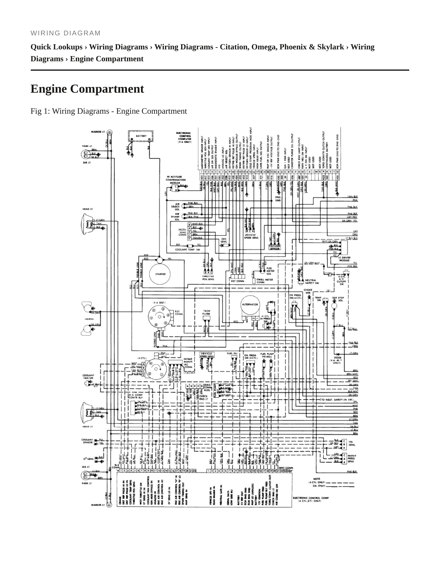 1982 Buick Skylark Service and Repair Manual preview page 7