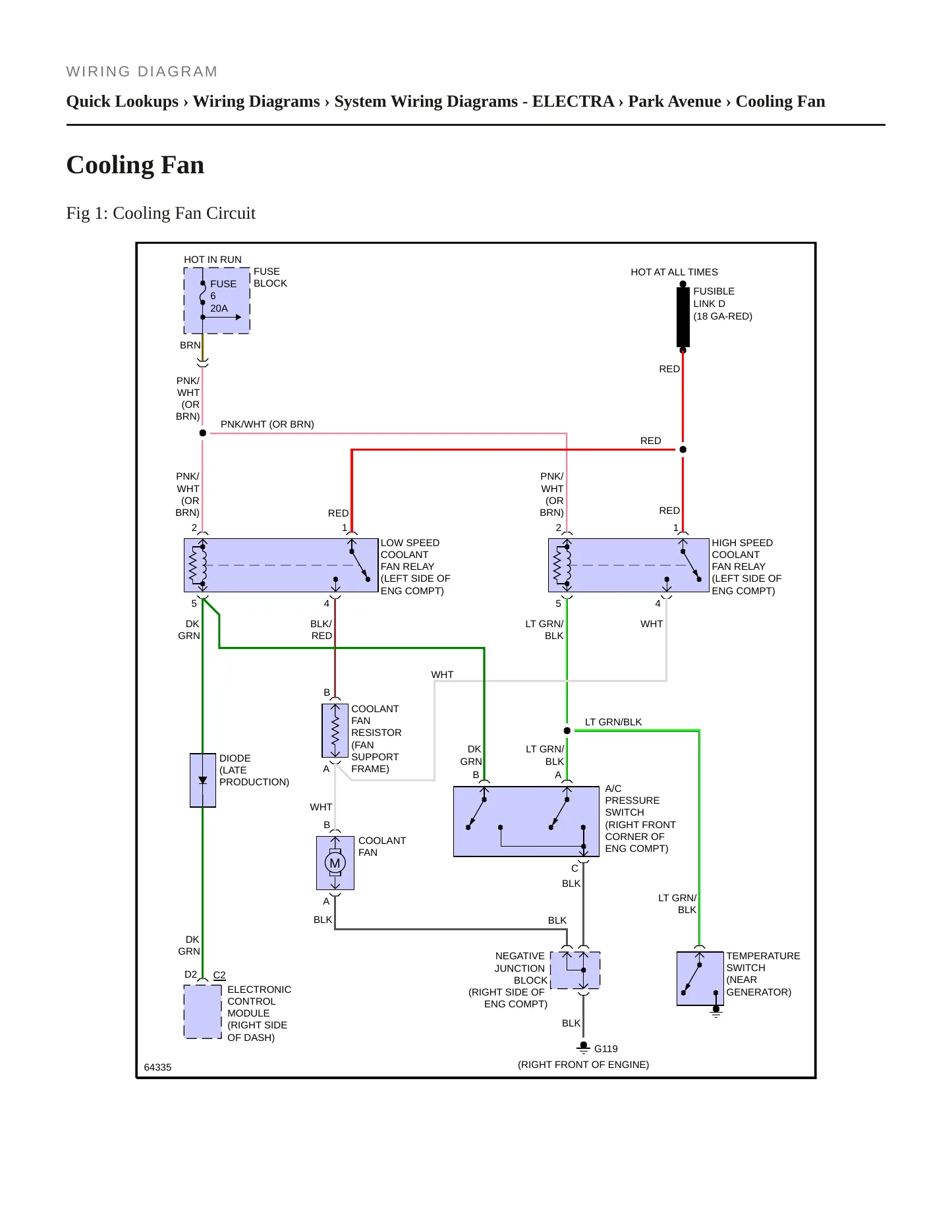 1986 Buick Electra Service and Repair Manual preview page 6