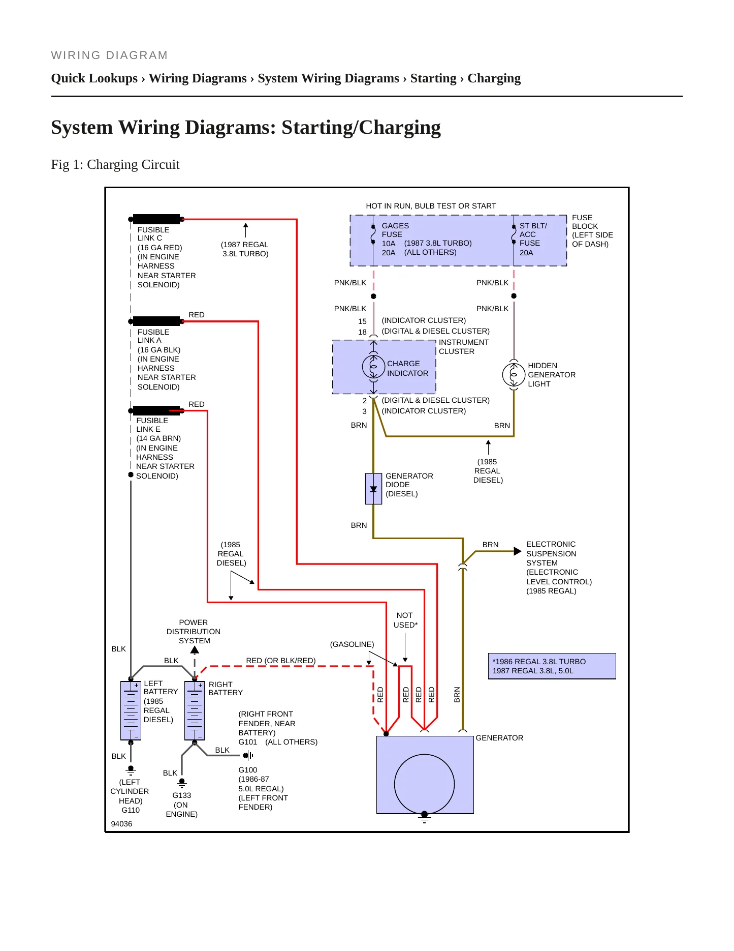 1986 Buick Regal Service and Repair Manual preview page 5