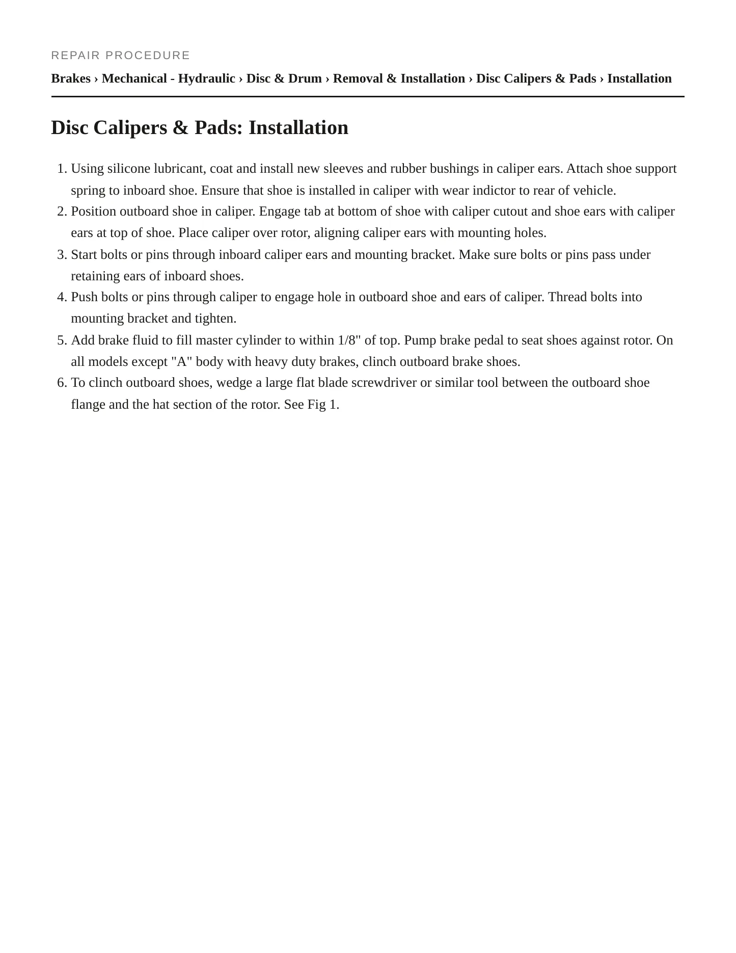 1986 Buick Somerset Service and Repair Manual preview page 3