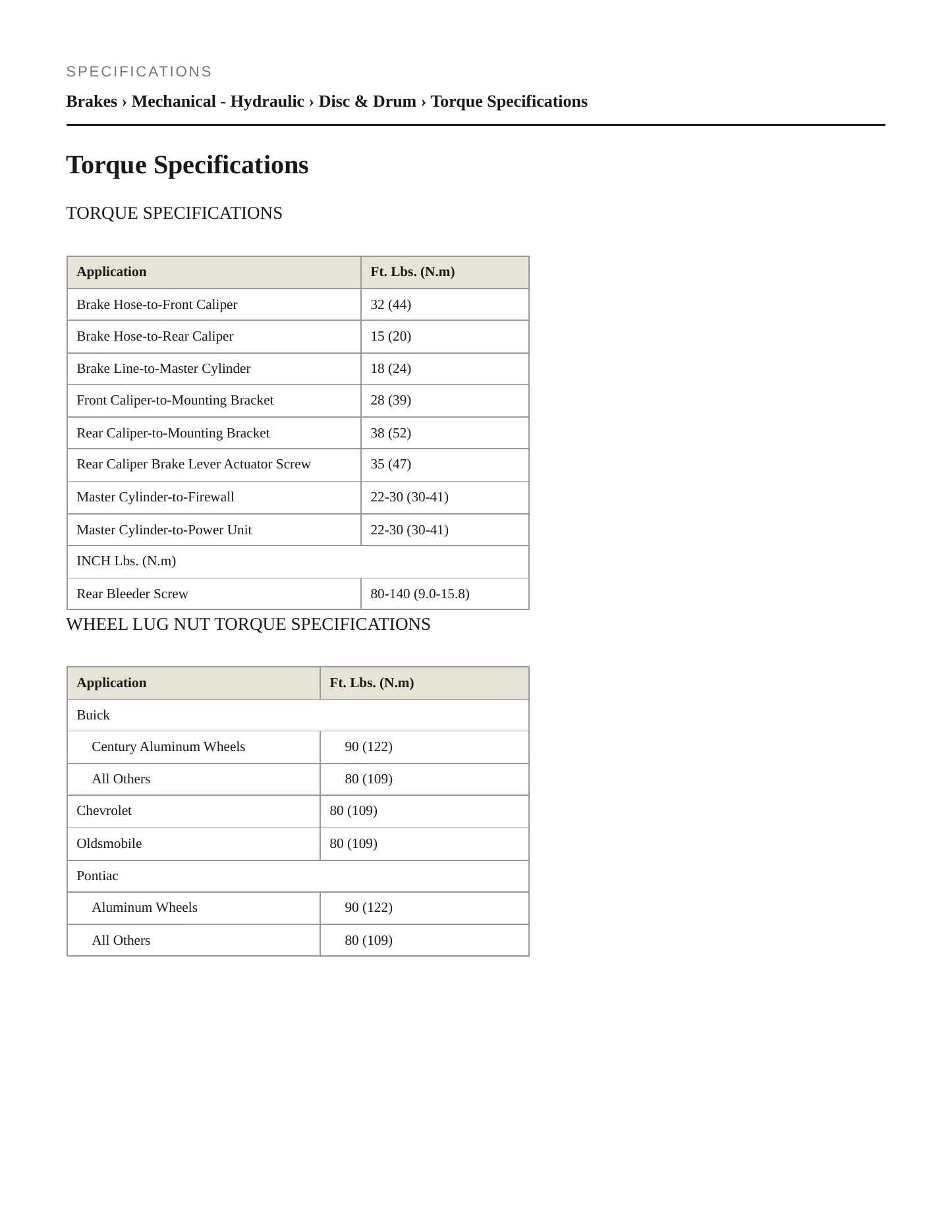 1989 Buick Century Service and Repair Manual preview page 2