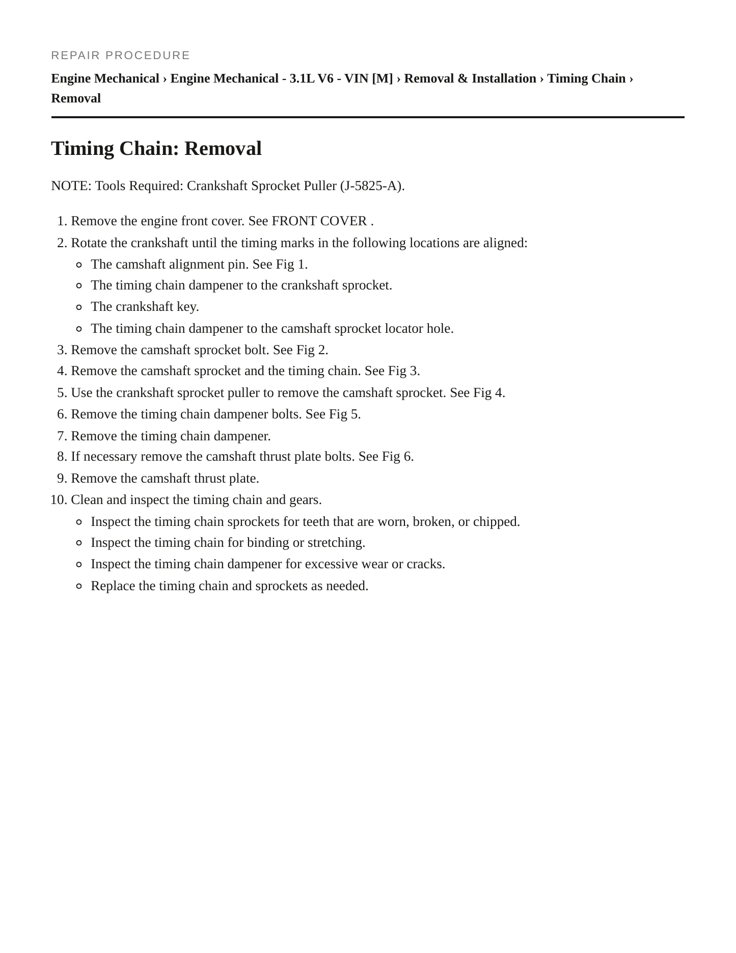 1996 Buick Century Service and Repair Manual preview page 5