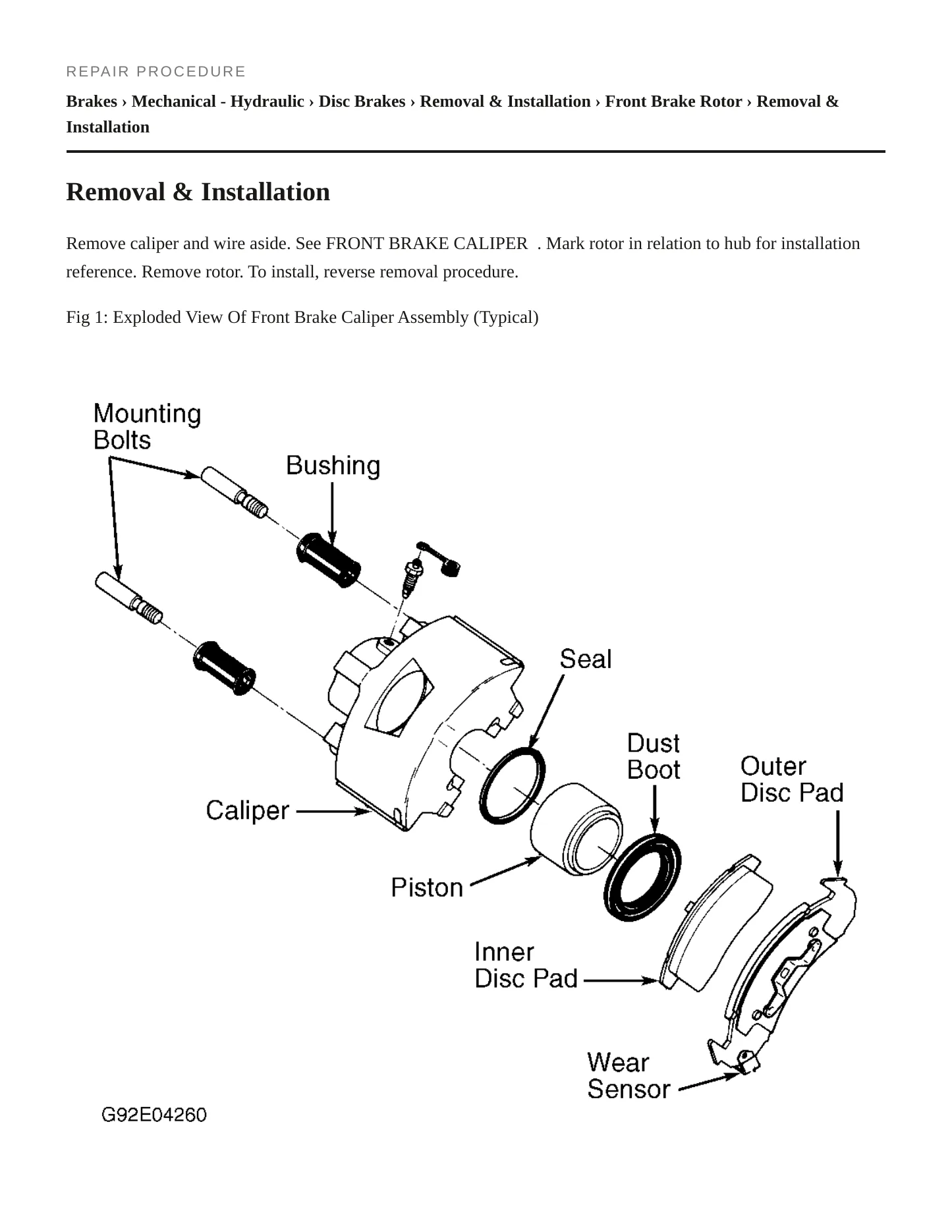 1997 Buick Park Avenue Service and Repair Manual preview page 4