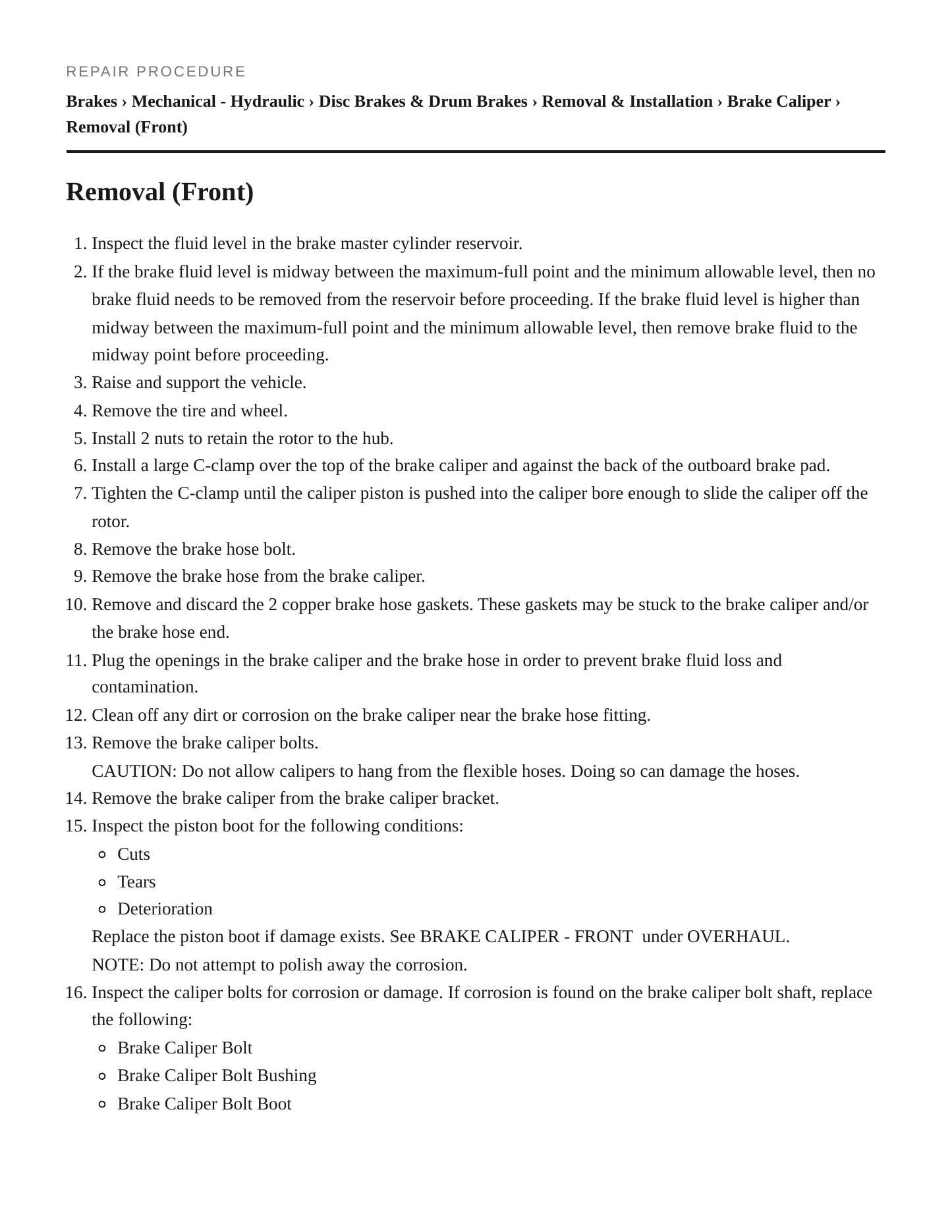 2003 Buick Rendezvous Service and Repair Manual preview page 3
