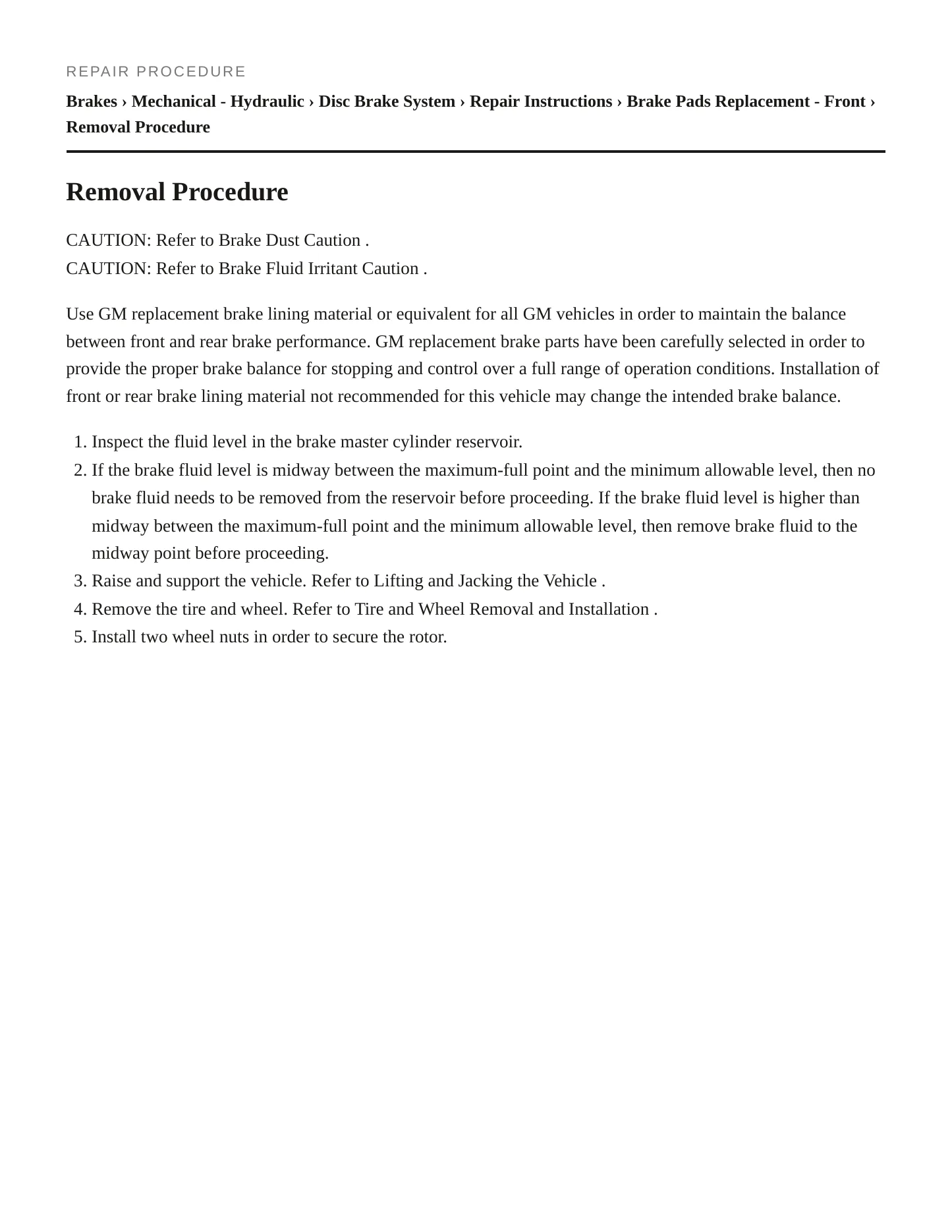 2006 Buick Terraza Service and Repair Manual preview page 5