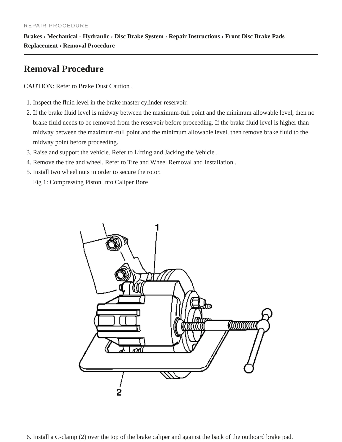 2007 Buick Rendezvous Service and Repair Manual preview page 4