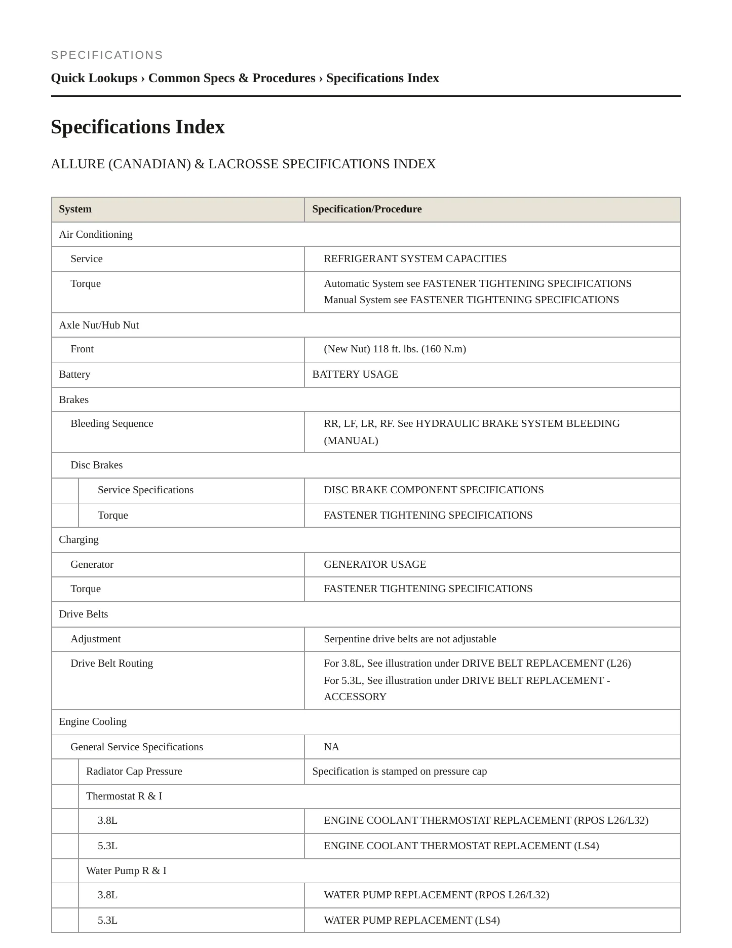 2009 Buick Allure Service and Repair Manual preview page 2