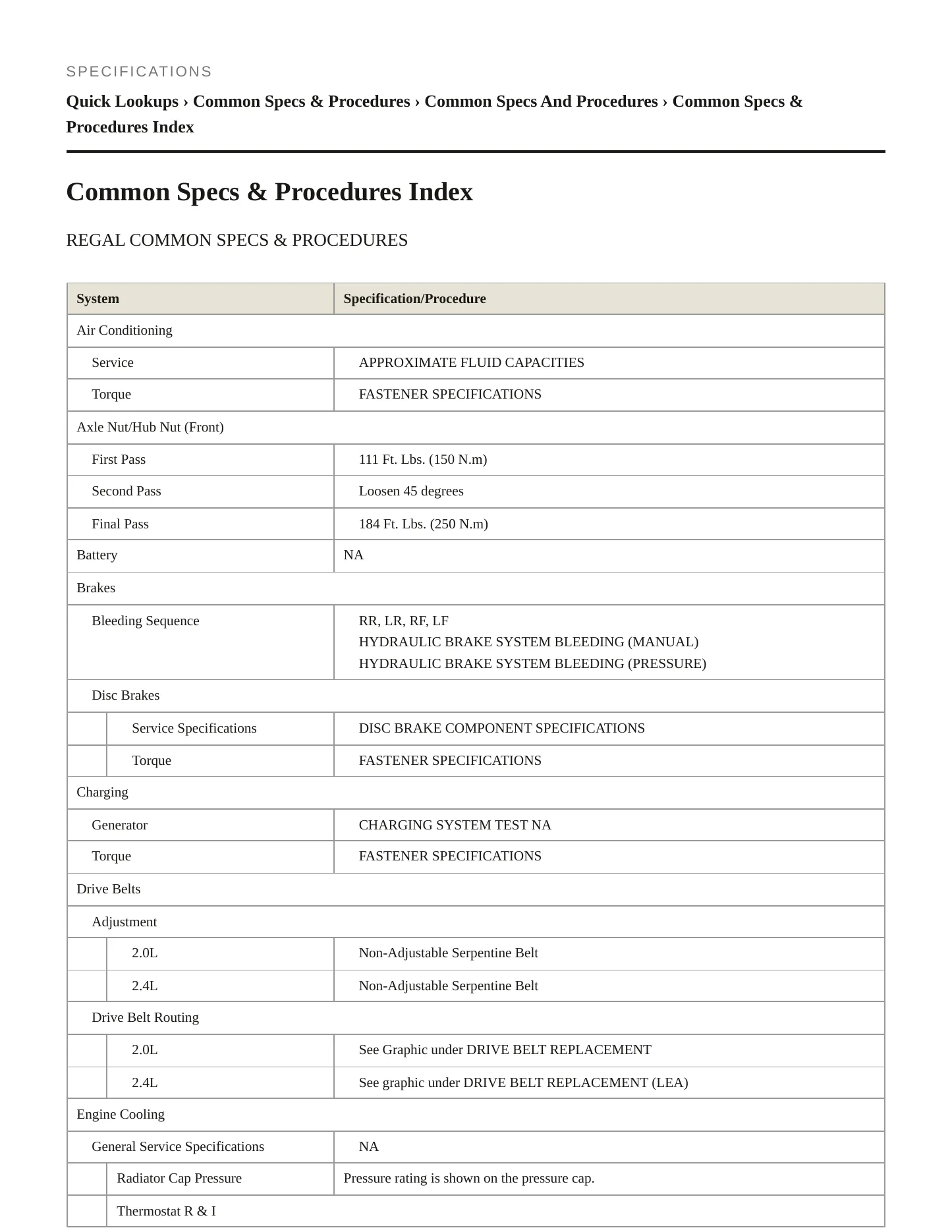 2017 Buick Regal Service and Repair Manual preview page 2