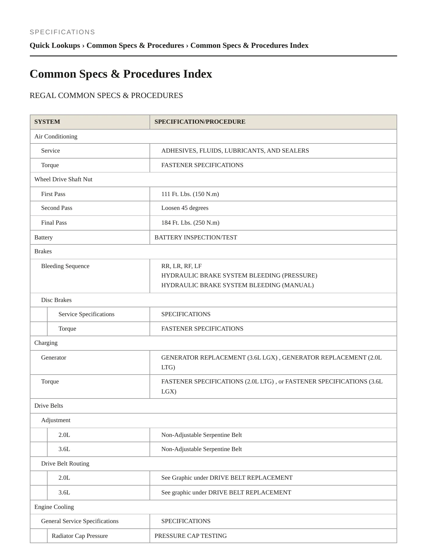 2019 Buick Regal TourX Service and Repair Manual preview page 2