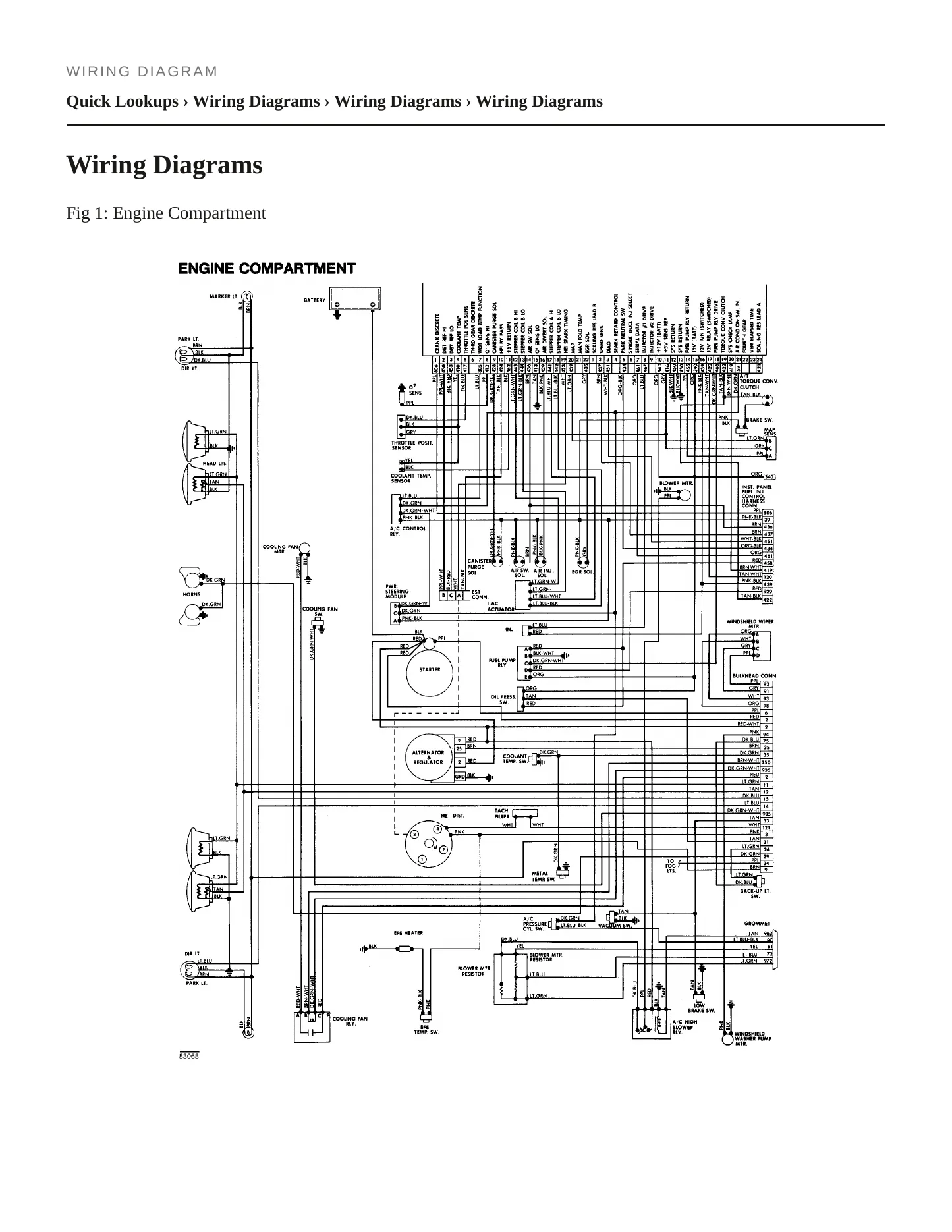 1983 Cadillac Cimarron Service and Repair Manual preview page 6