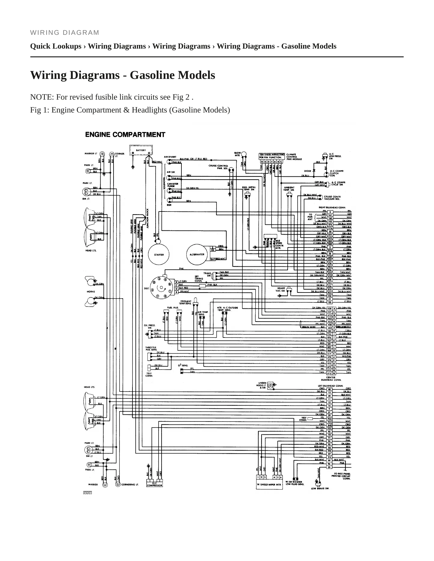1984 Cadillac DeVille Service and Repair Manual preview page 5
