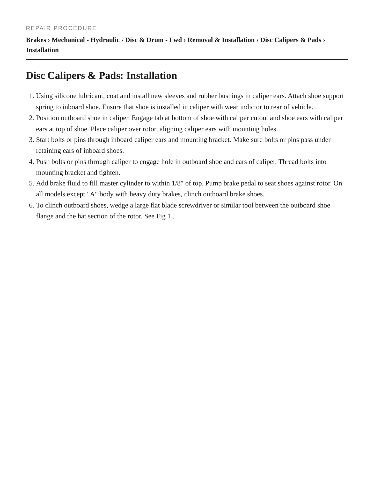 1985 Cadillac DeVille Service and Repair Manual preview page 3