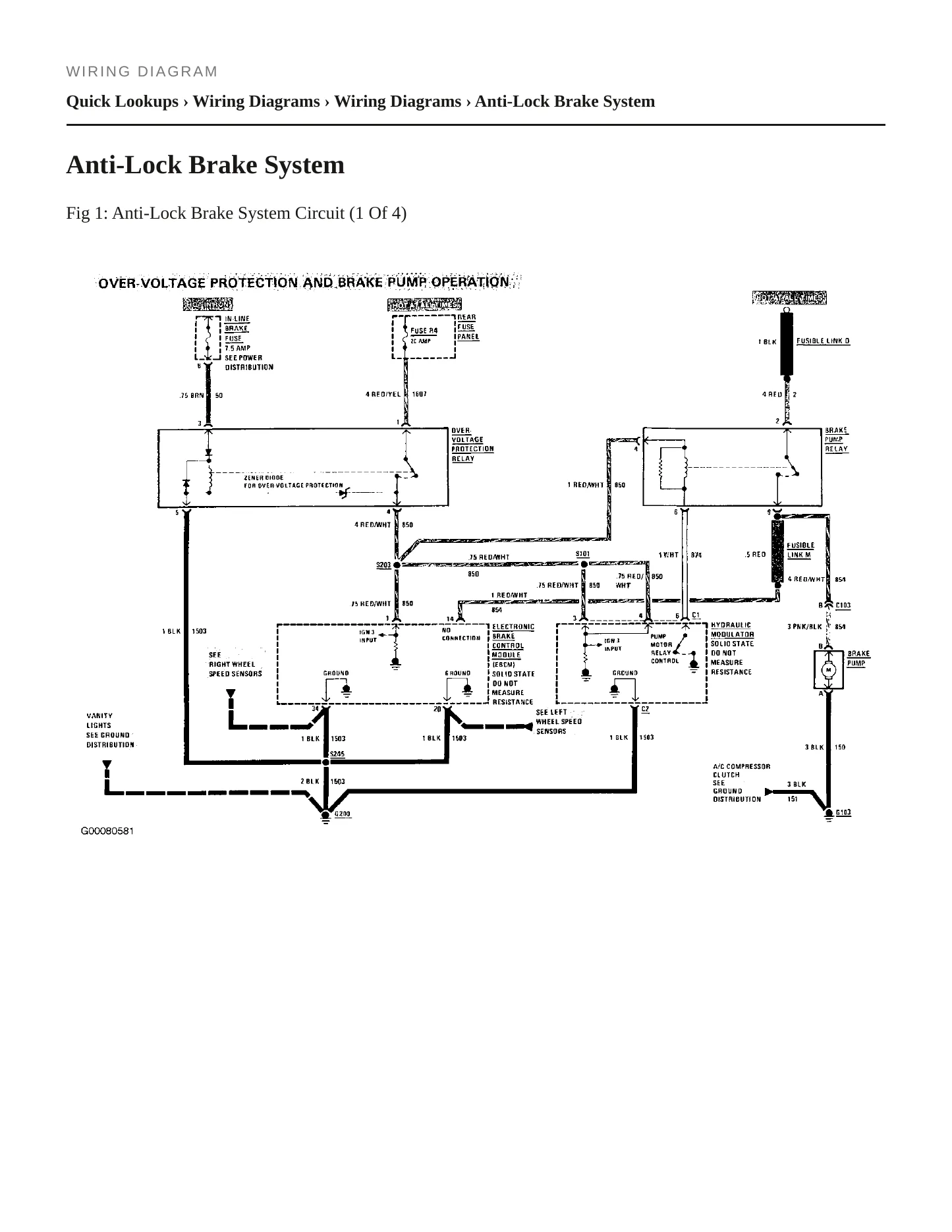 1987 Cadillac Allante Service and Repair Manual preview page 8